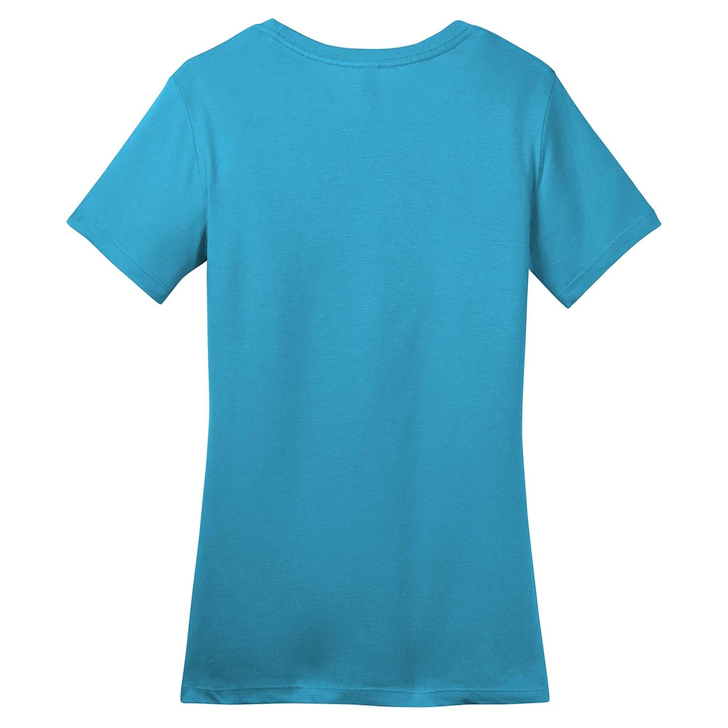 Jet Black T-Shirt - District - Soft Cotton - Comfortable Fit