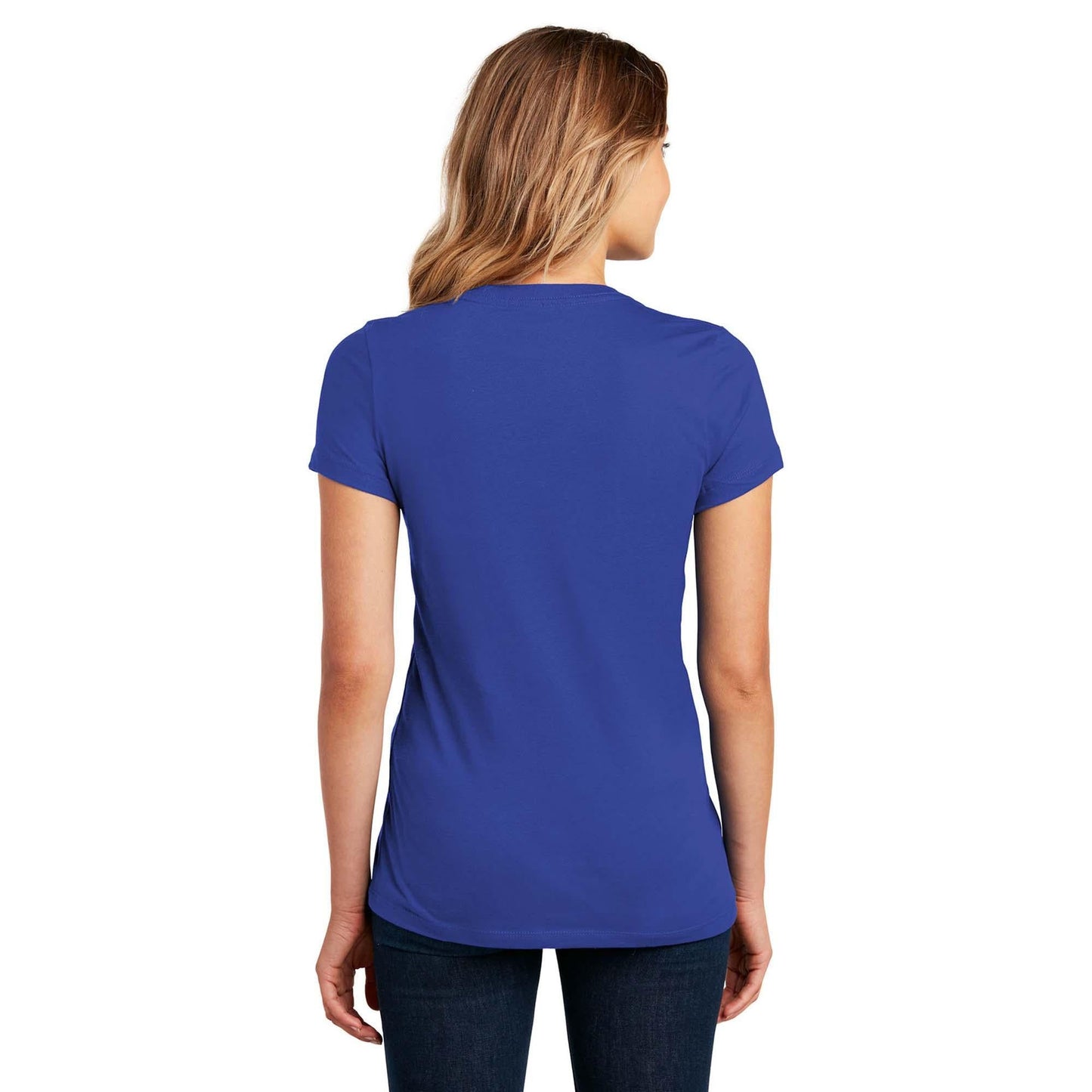 Jet Black T-Shirt - District - Soft Cotton - Comfortable Fit