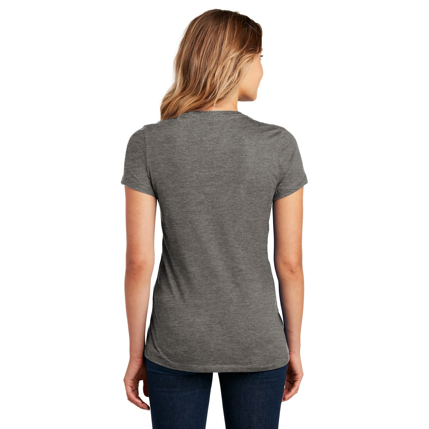 Jet Black T-Shirt - District - Soft Cotton - Comfortable Fit