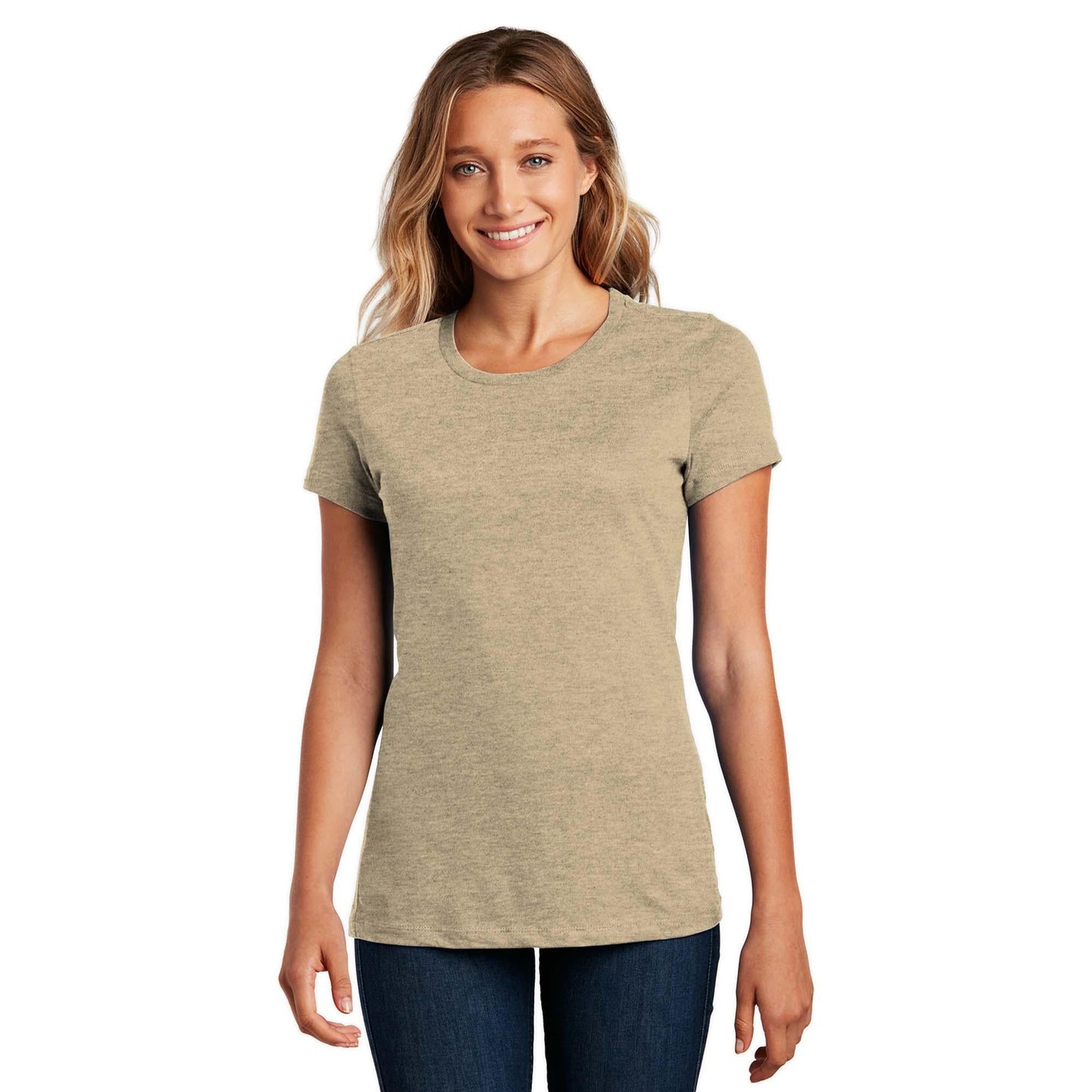 Jet Black T-Shirt - District - Soft Cotton - Comfortable Fit