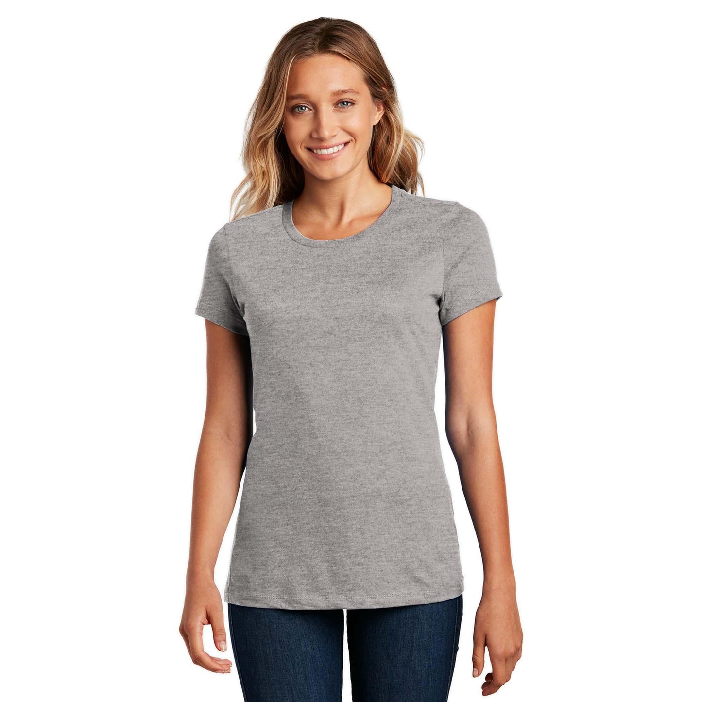 Jet Black T-Shirt - District - Soft Cotton - Comfortable Fit