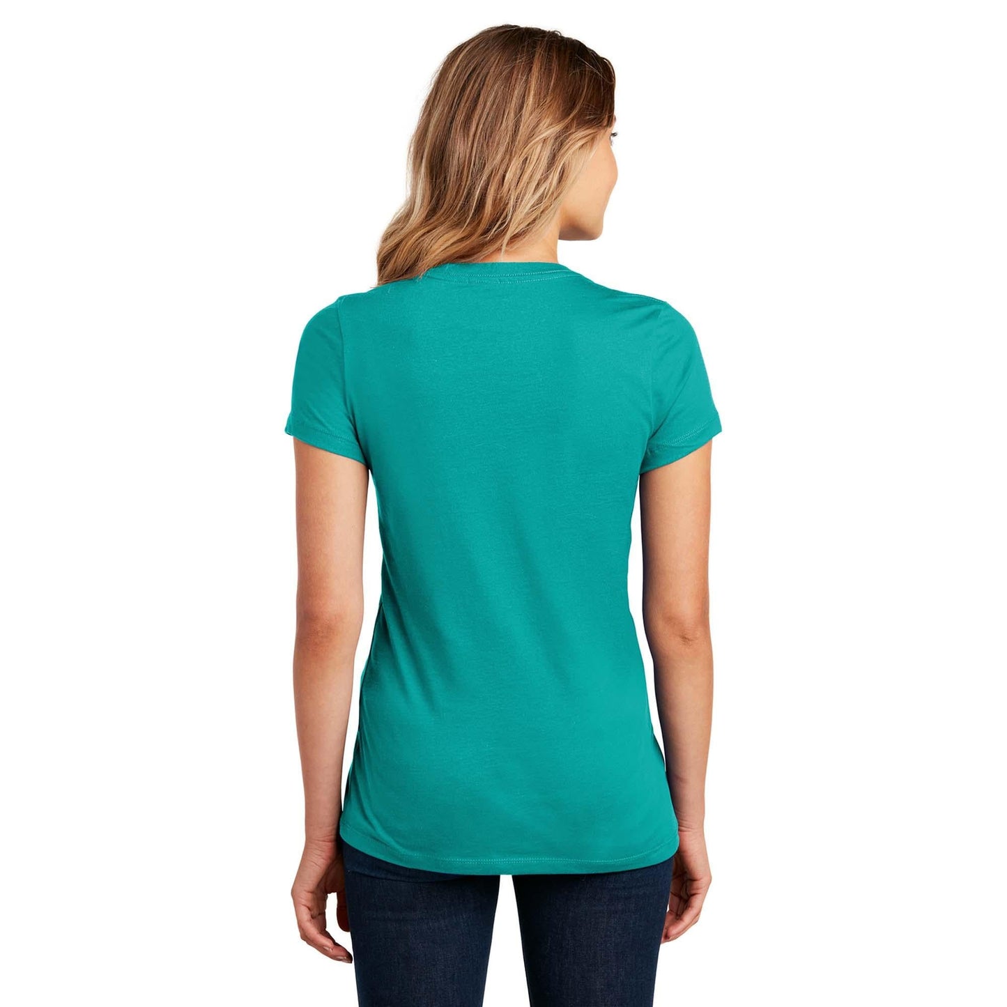 Jet Black T-Shirt - District - Soft Cotton - Comfortable Fit