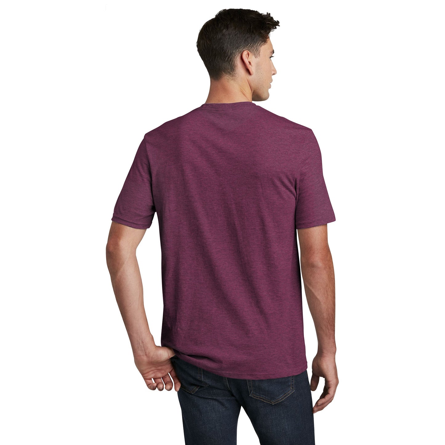 Black T-Shirts - District - Soft Fabric - Comfortable Quality