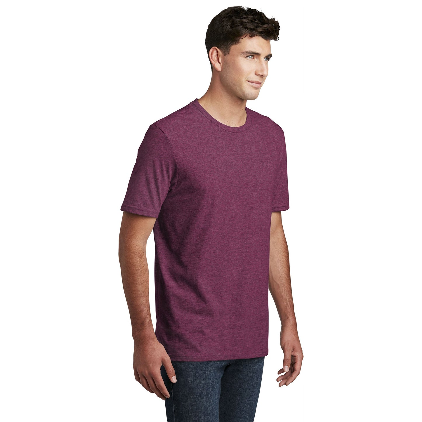 Black T-Shirts - District - Soft Fabric - Comfortable Quality