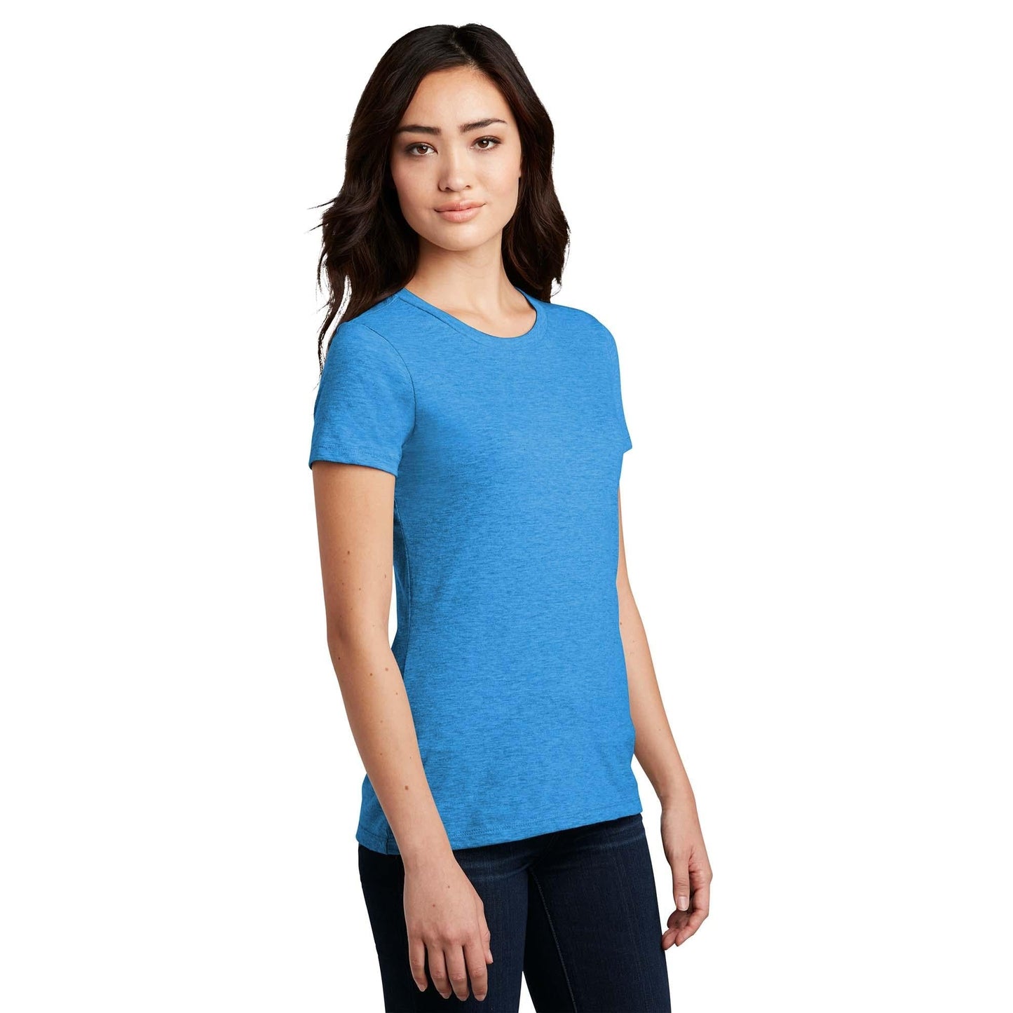 Black T-Shirt - District - Comfortable Blend Fabric