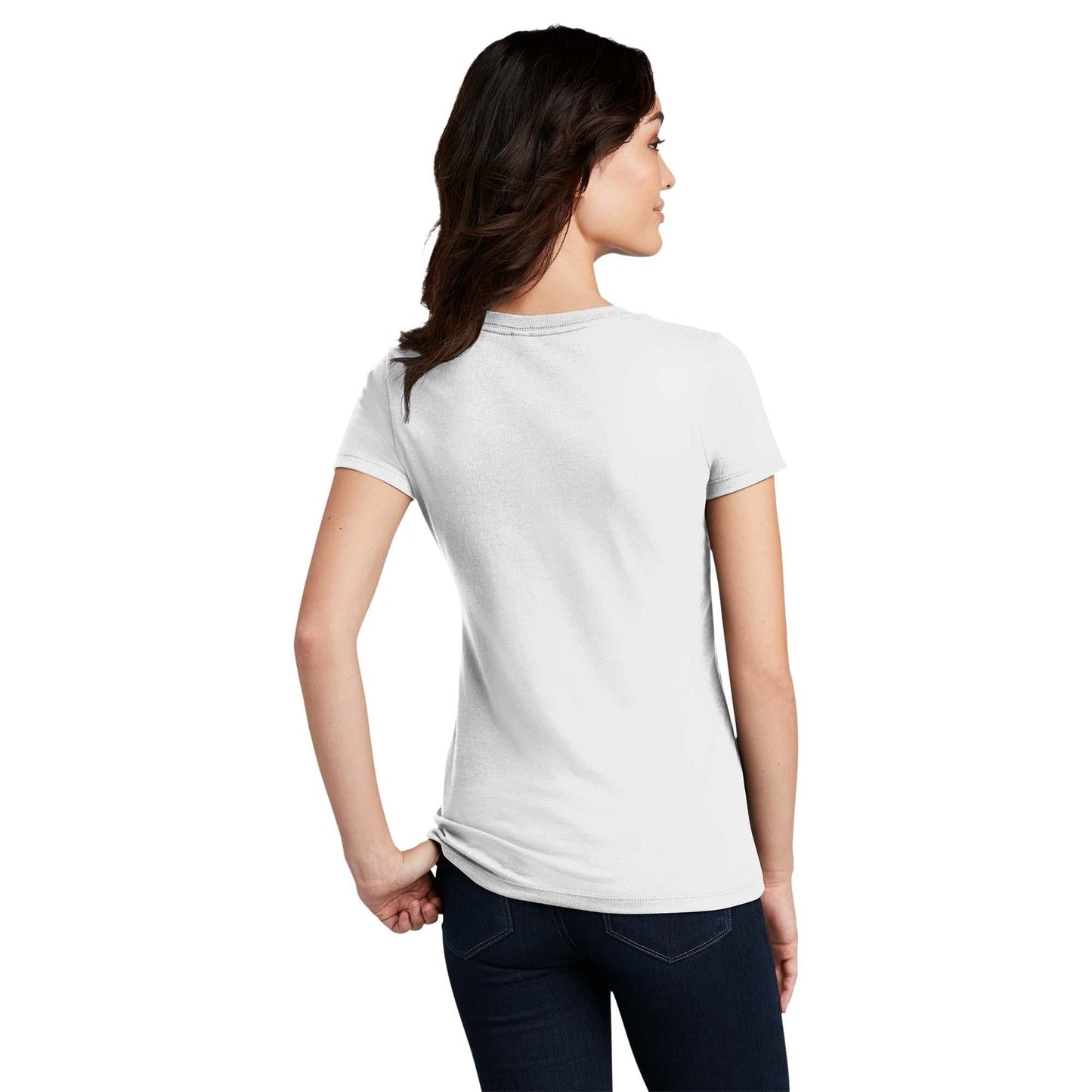 Black T-Shirt - District - Comfortable Blend Fabric