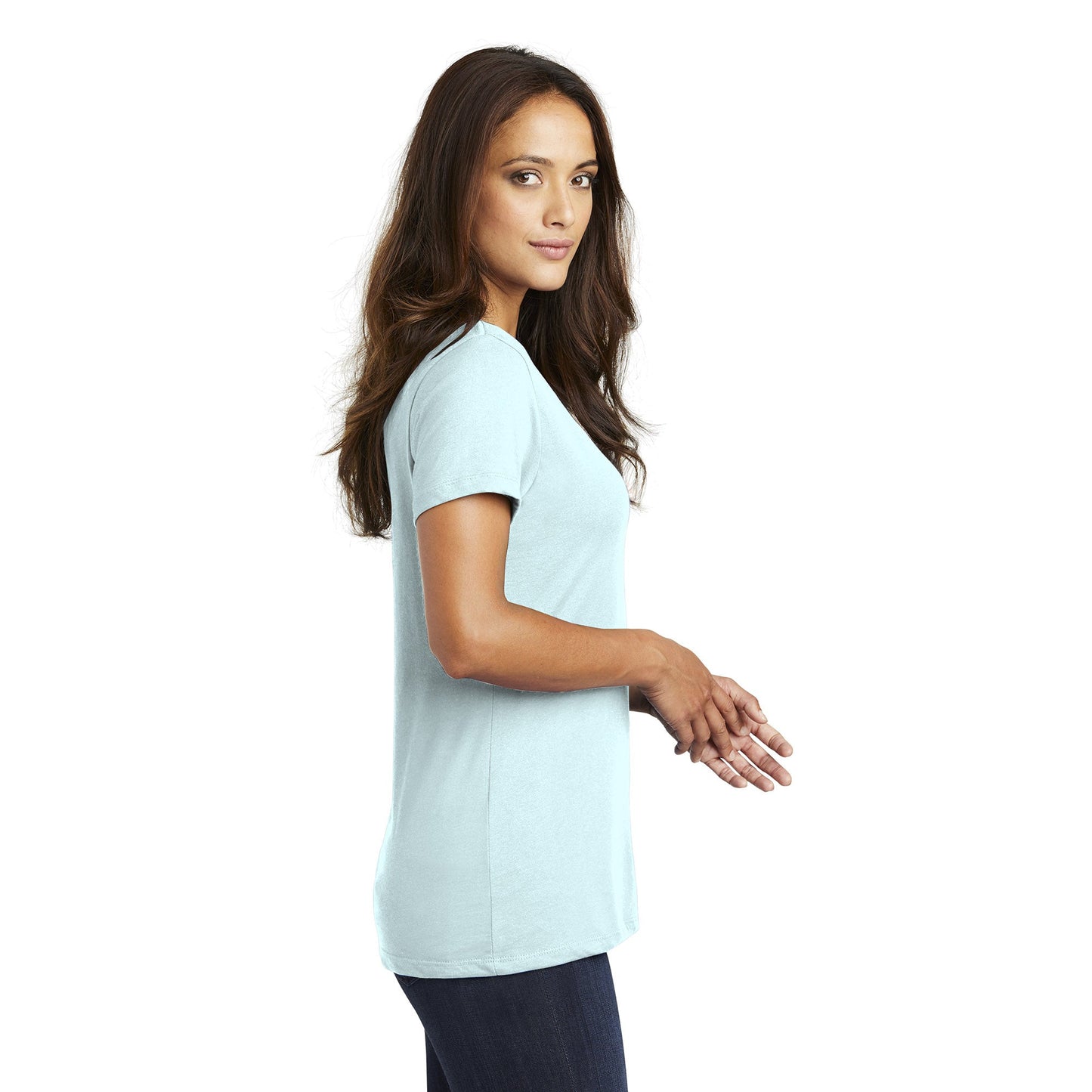 Heathered Nickel T-Shirt - District - Quality Tee