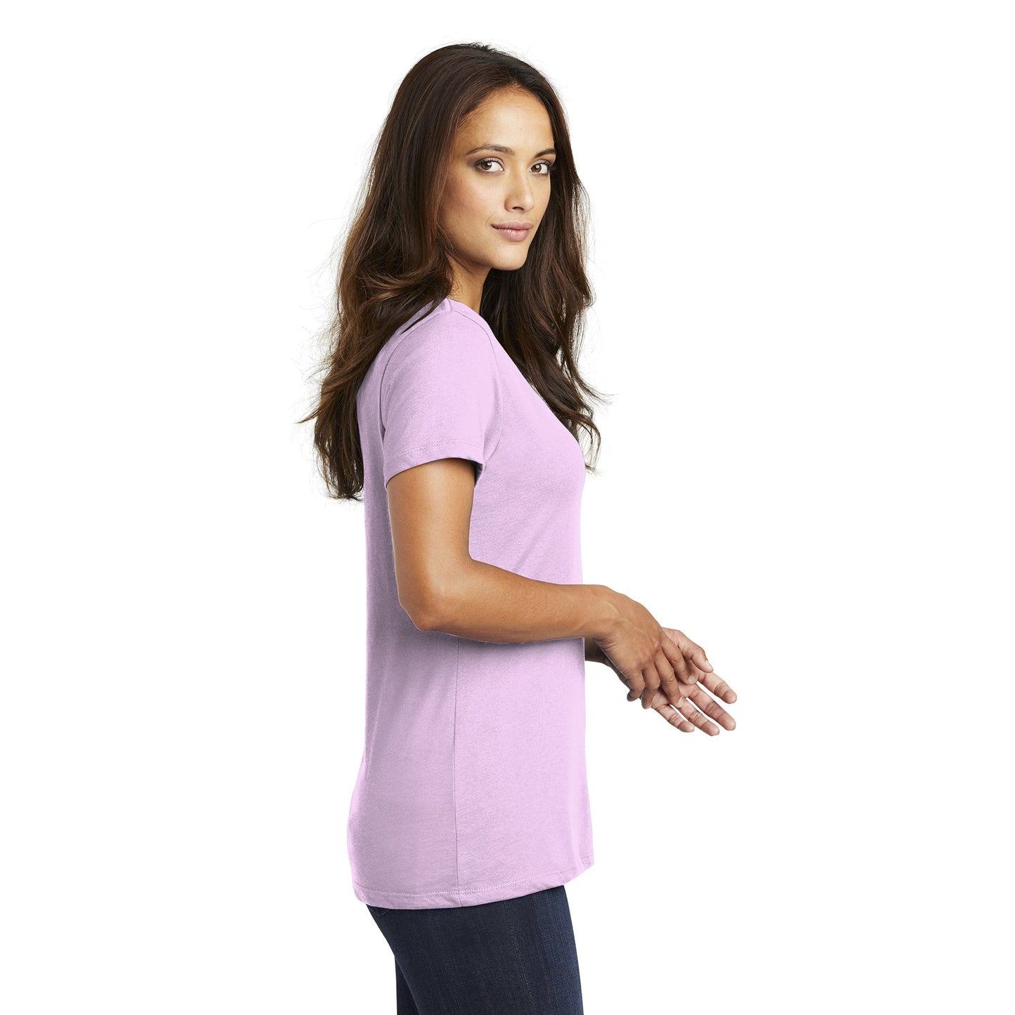 Heathered Nickel T-Shirt - District - Quality Tee