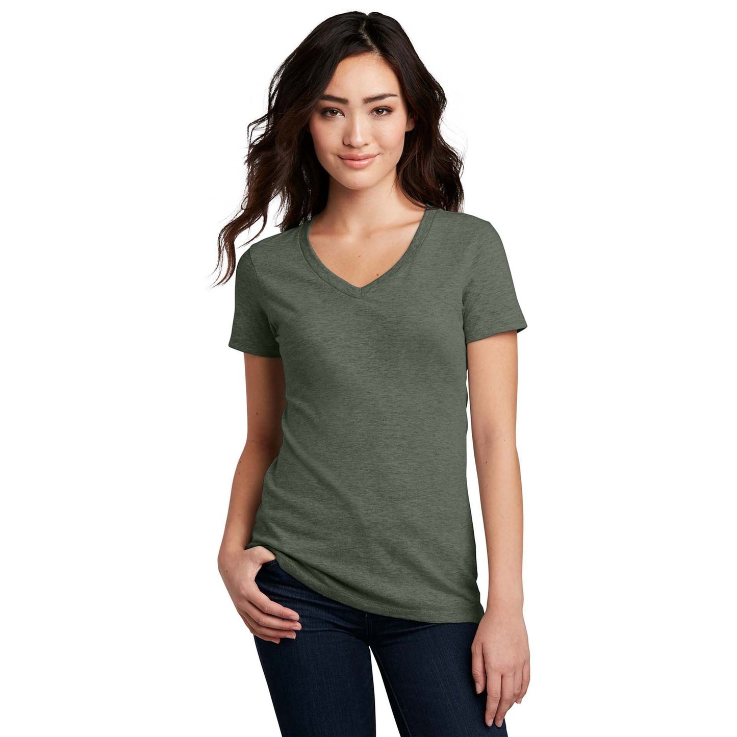 Black T-Shirt - District - Soft Fabric Blend