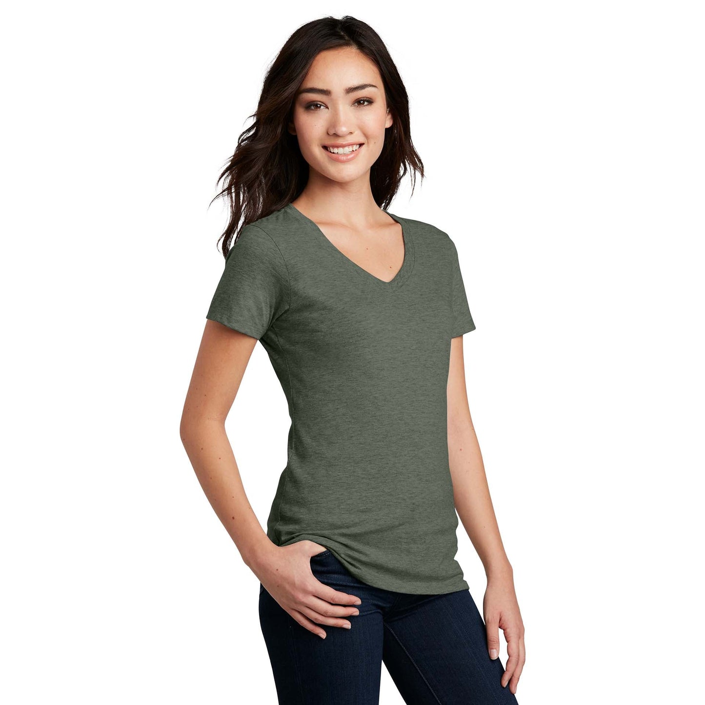 Black T-Shirt - District - Soft Fabric Blend