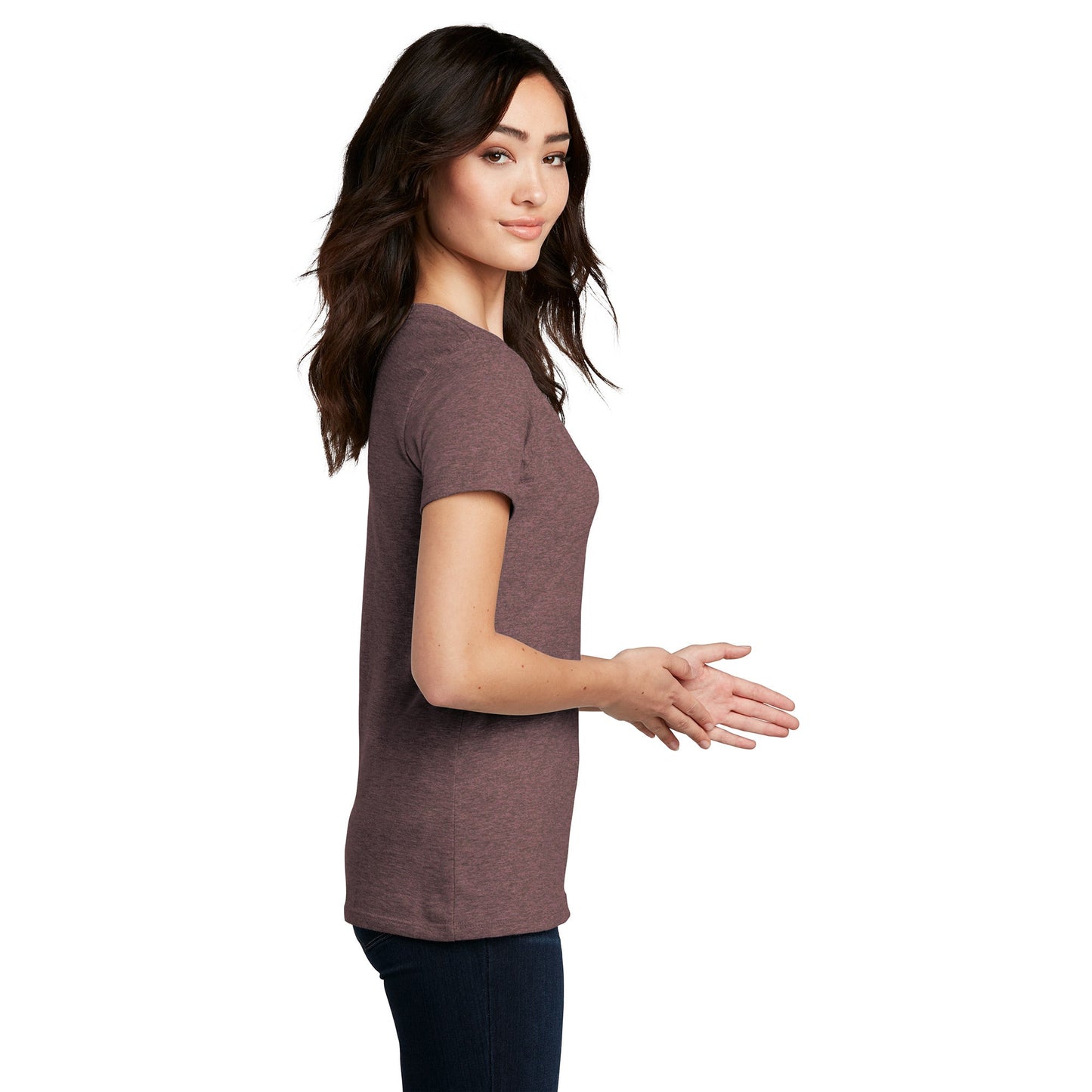 Black T-Shirt - District - Soft Fabric Blend