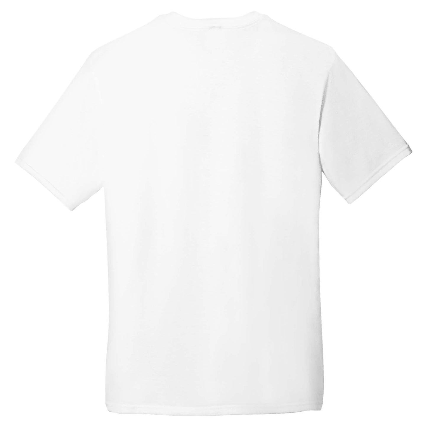 White T-Shirts - District - Soft Cotton Blend - Casual Wear
