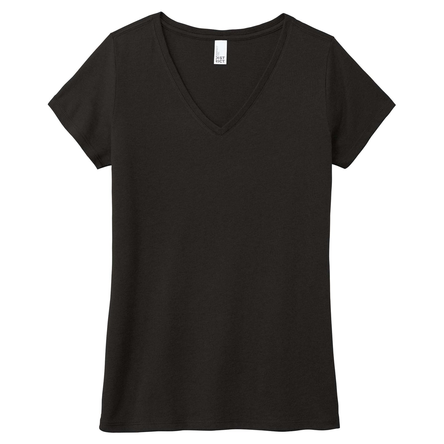 White T-Shirts - Soft Tee - District - Lightweight Fabric