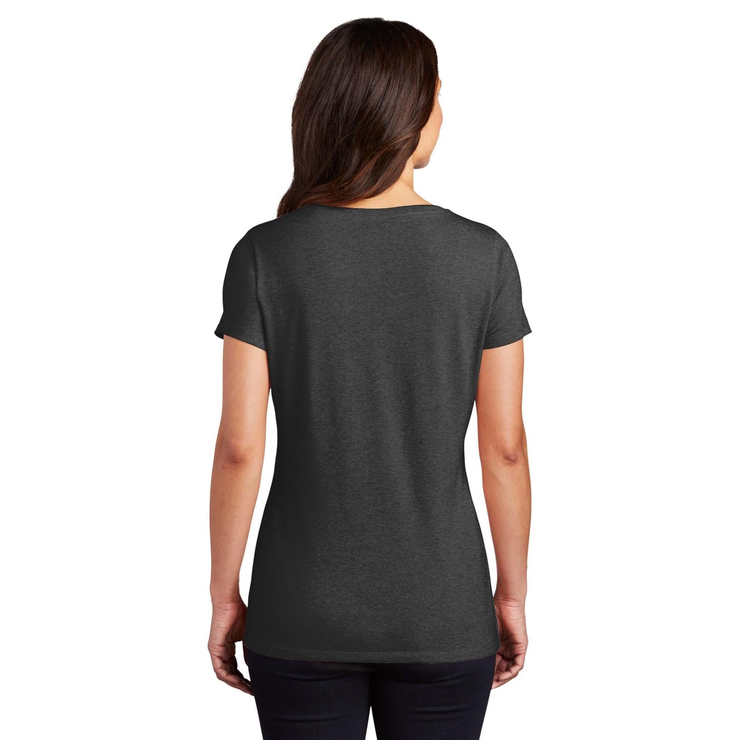 White T-Shirts - Soft Tee - District - Lightweight Fabric