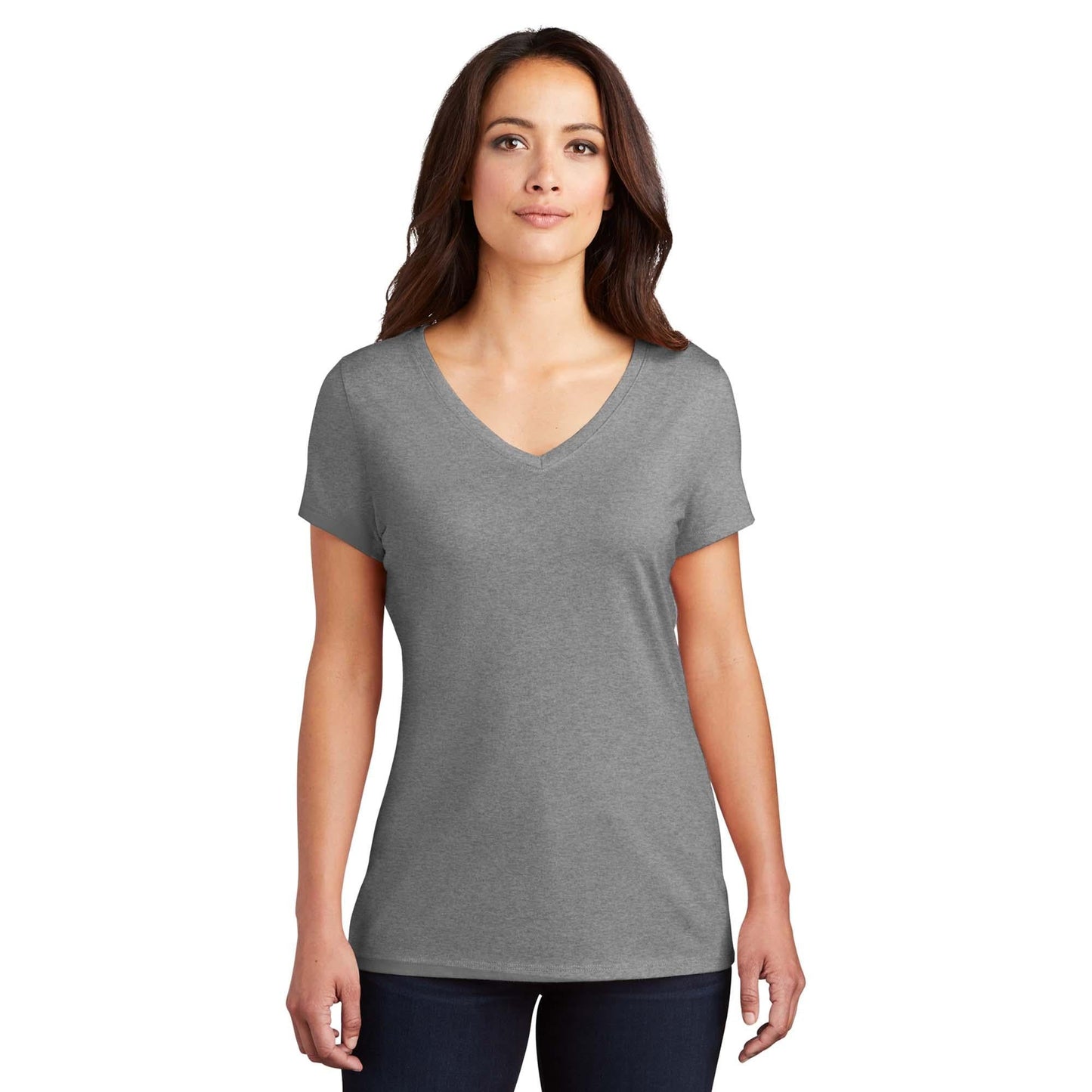 White T-Shirts - Soft Tee - District - Lightweight Fabric