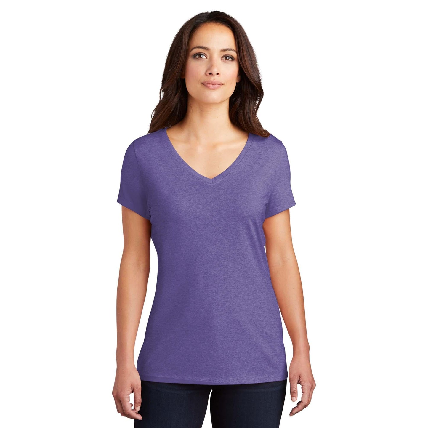 White T-Shirts - Soft Tee - District - Lightweight Fabric