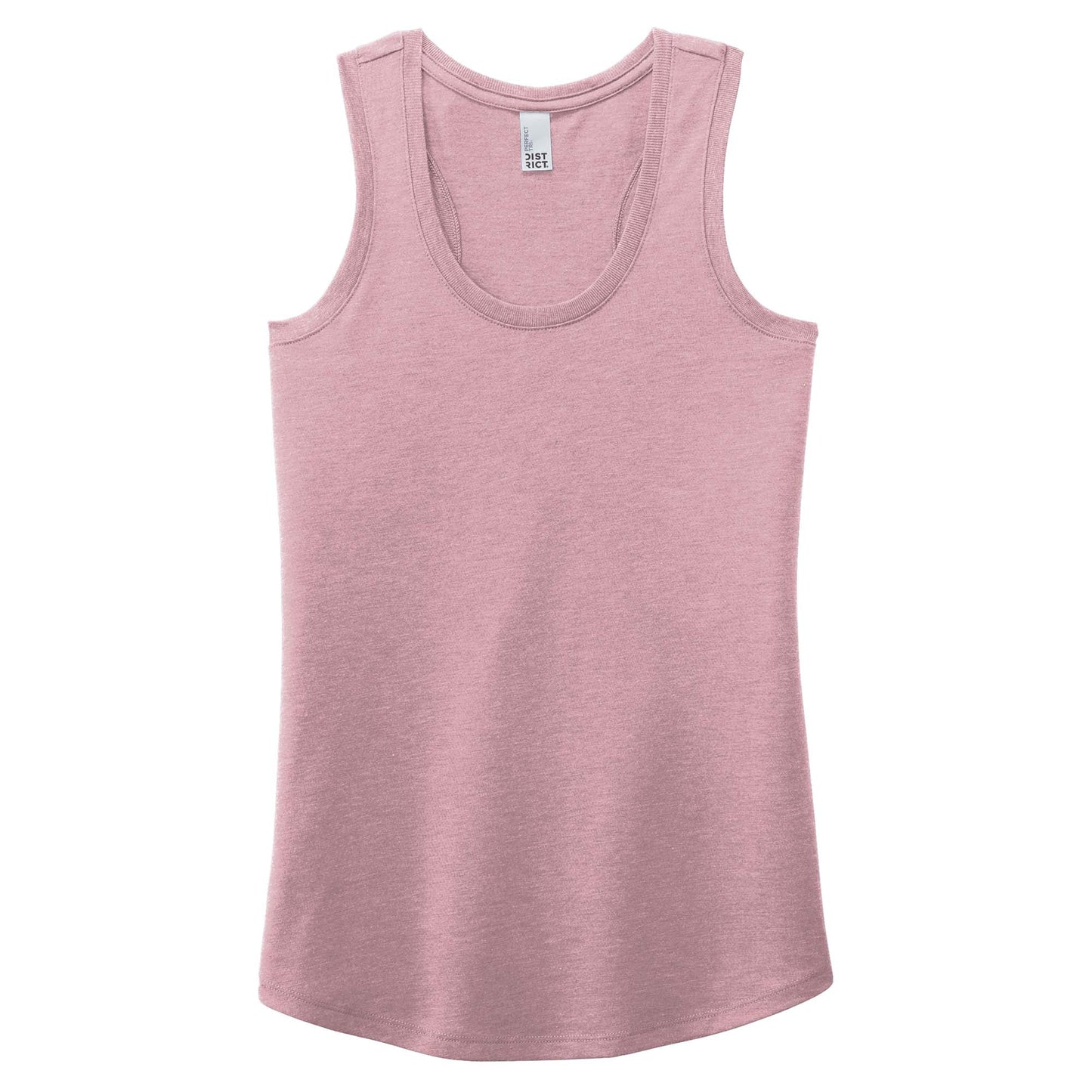 White Tank Tops - District - Soft Blend Material