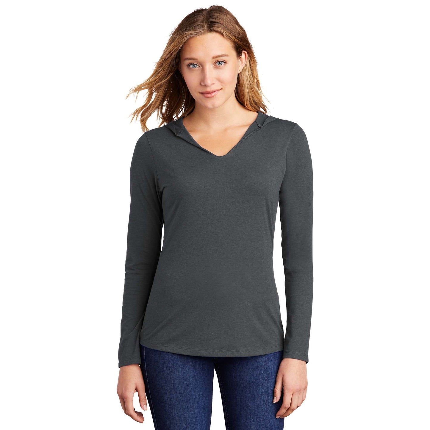 Black Frost Sweatshirt - District - Stylish Tri Blend