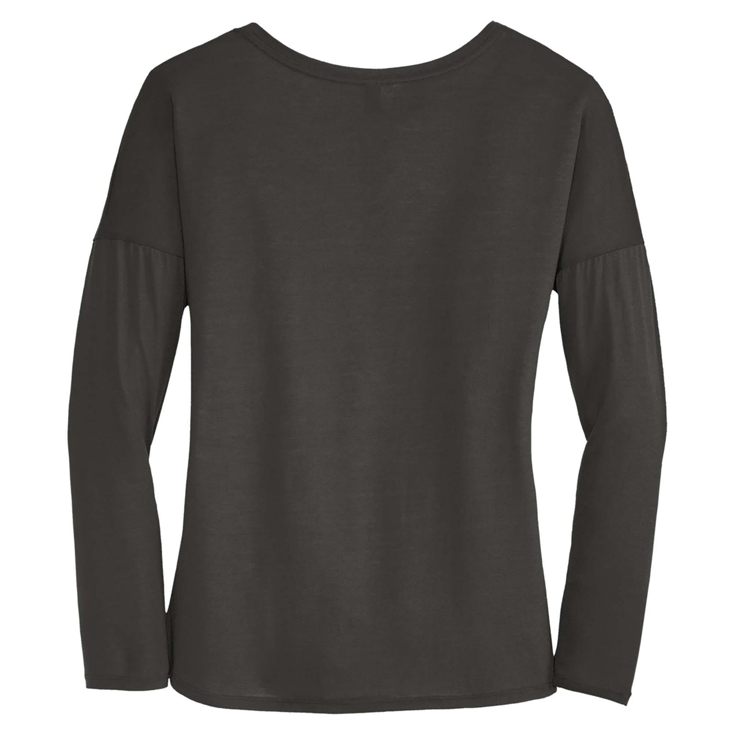 Charcoal T-Shirt - District - Flowy Fabric Tee