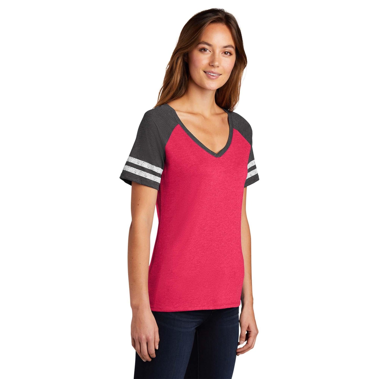Black/Heathered Charcoal T-Shirt - District - Comfortable Tee