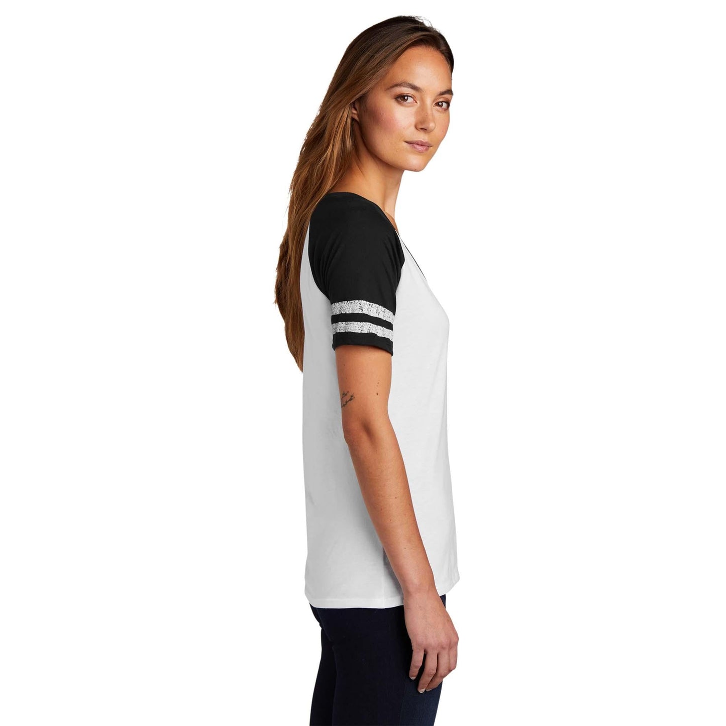 Black/Heathered Charcoal T-Shirt - District - Comfortable Tee