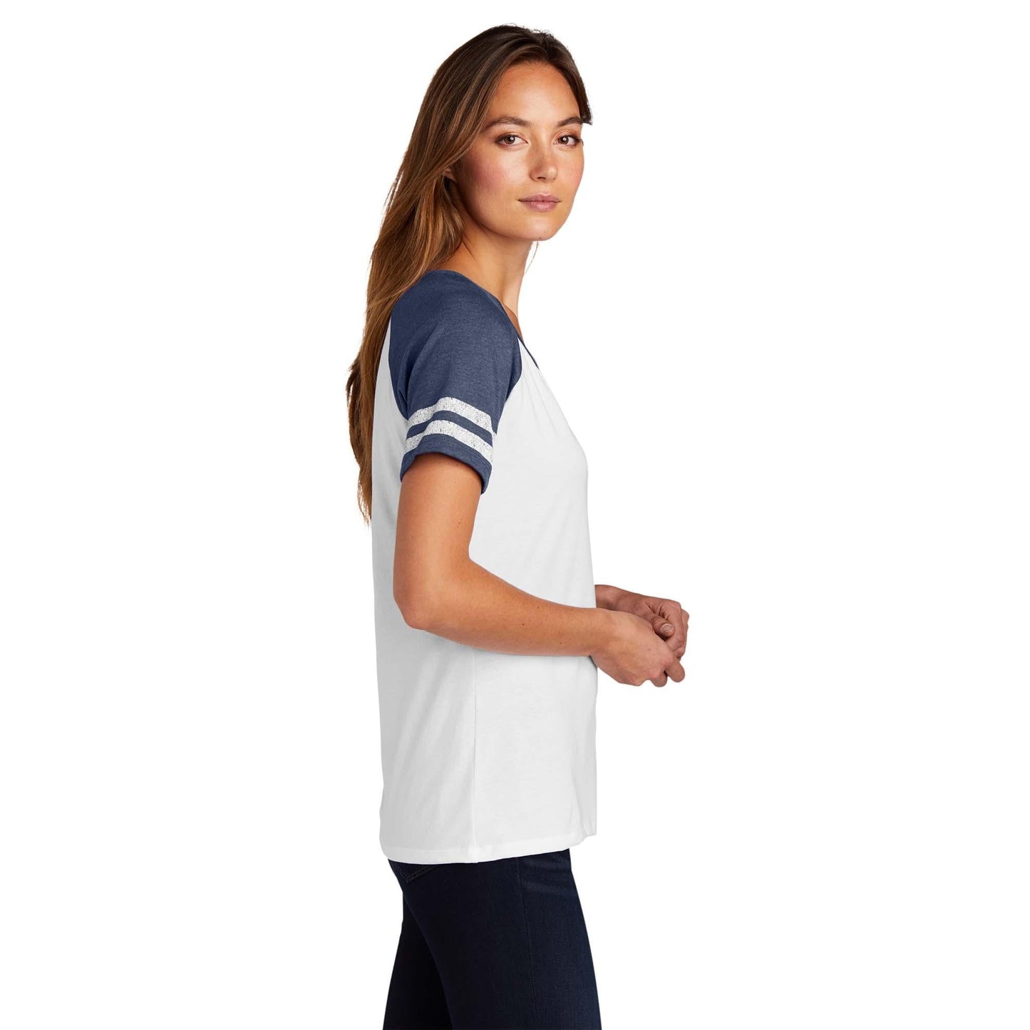 Black/Heathered Charcoal T-Shirt - District - Comfortable Tee