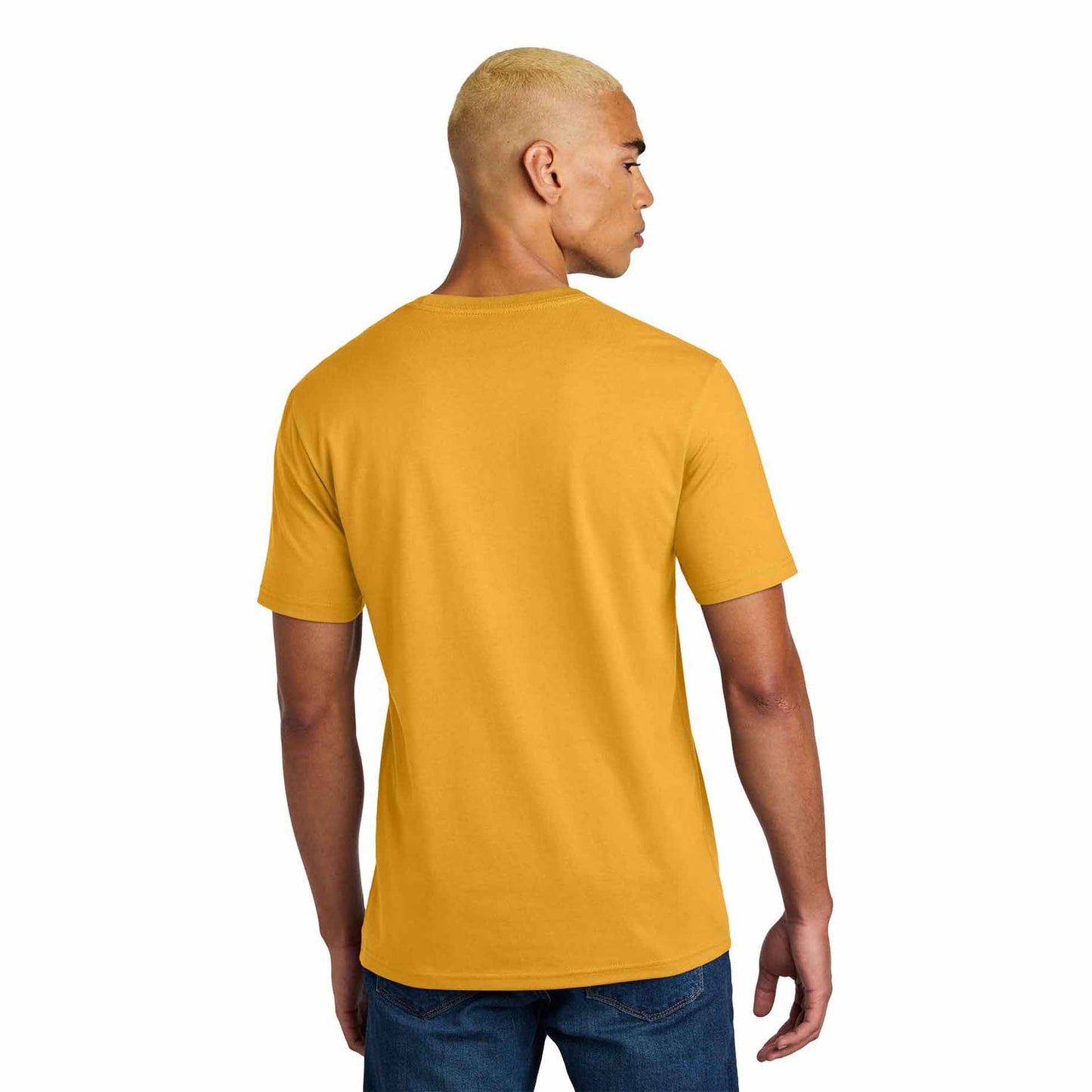 Jet Black T-Shirt - District - Soft Cotton Fabric