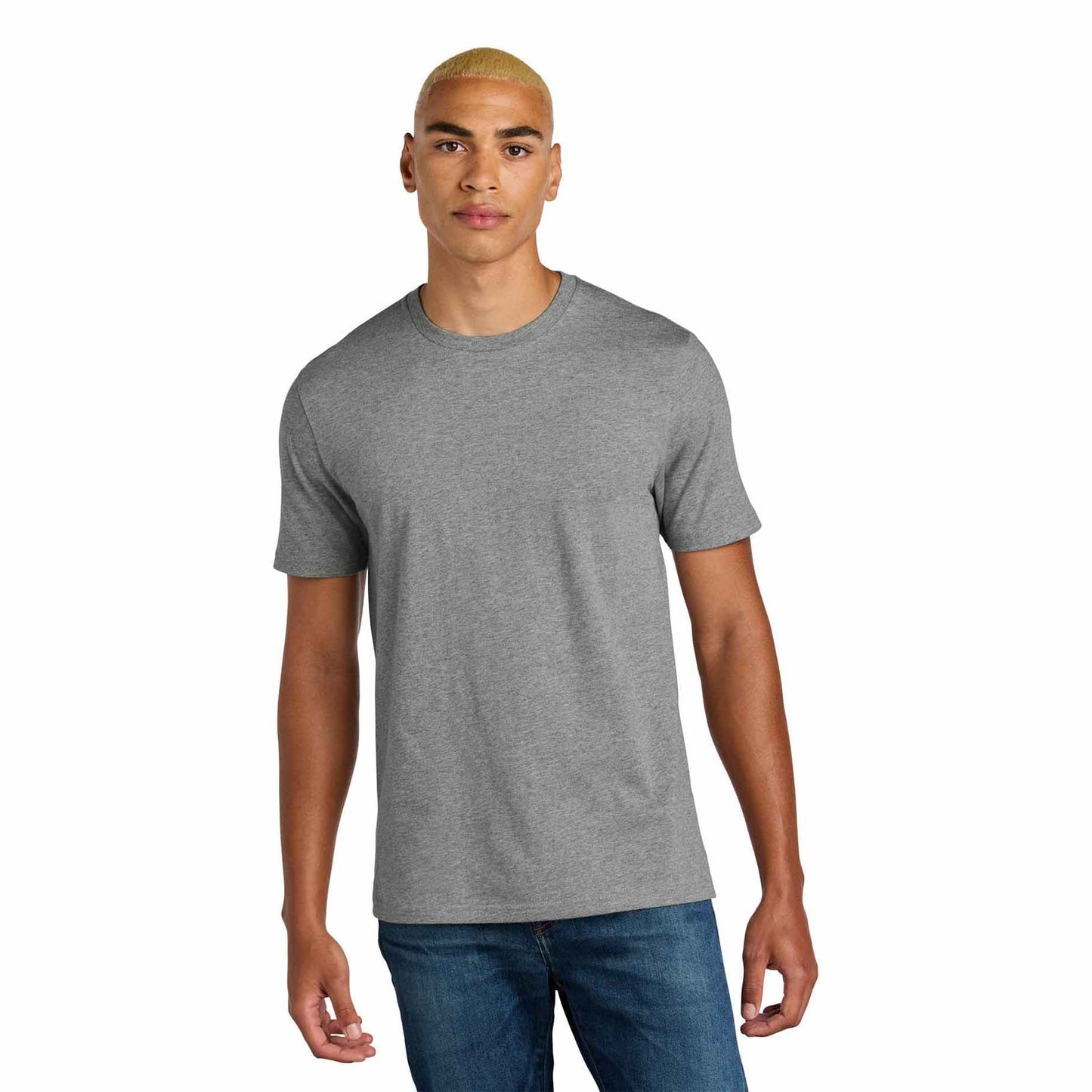 Jet Black T-Shirt - District - Soft Cotton Fabric