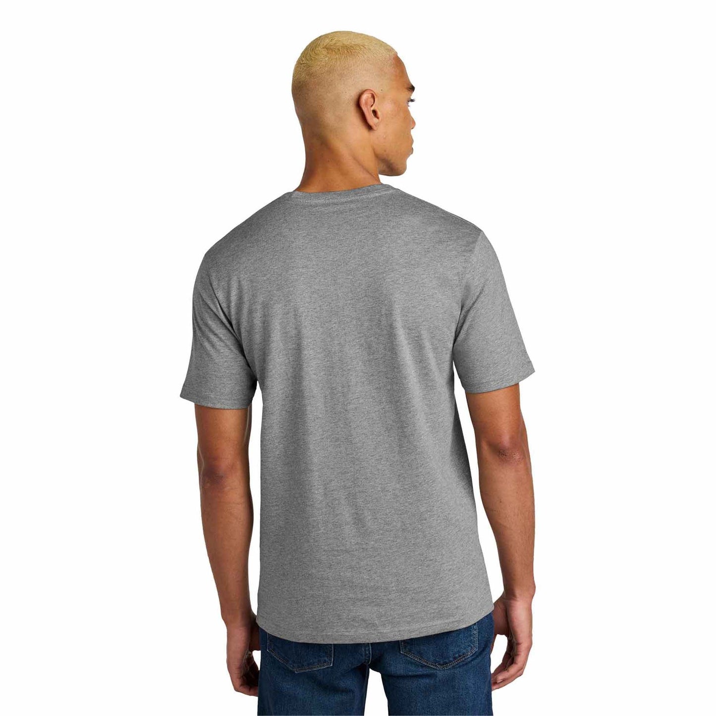 Jet Black T-Shirt - District - Soft Cotton Fabric