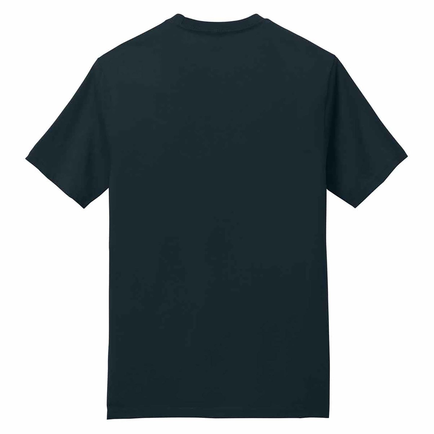 Jet Black T-Shirt - District - Soft Cotton Fabric