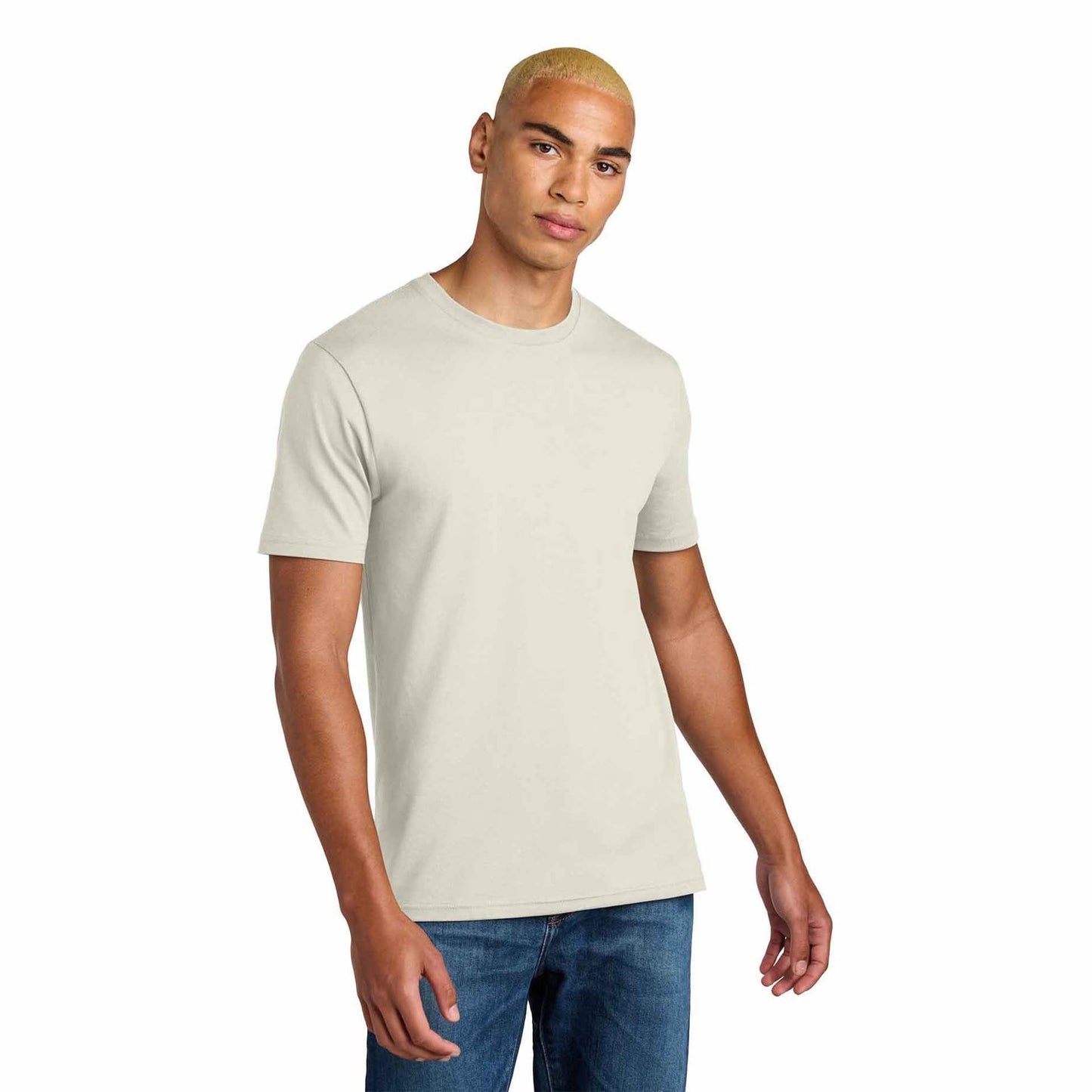 Jet Black T-Shirt - District - Soft Cotton Fabric