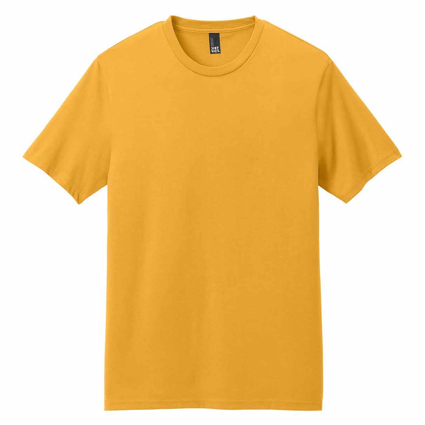 Jet Black T-Shirt - District - Soft Cotton Fabric