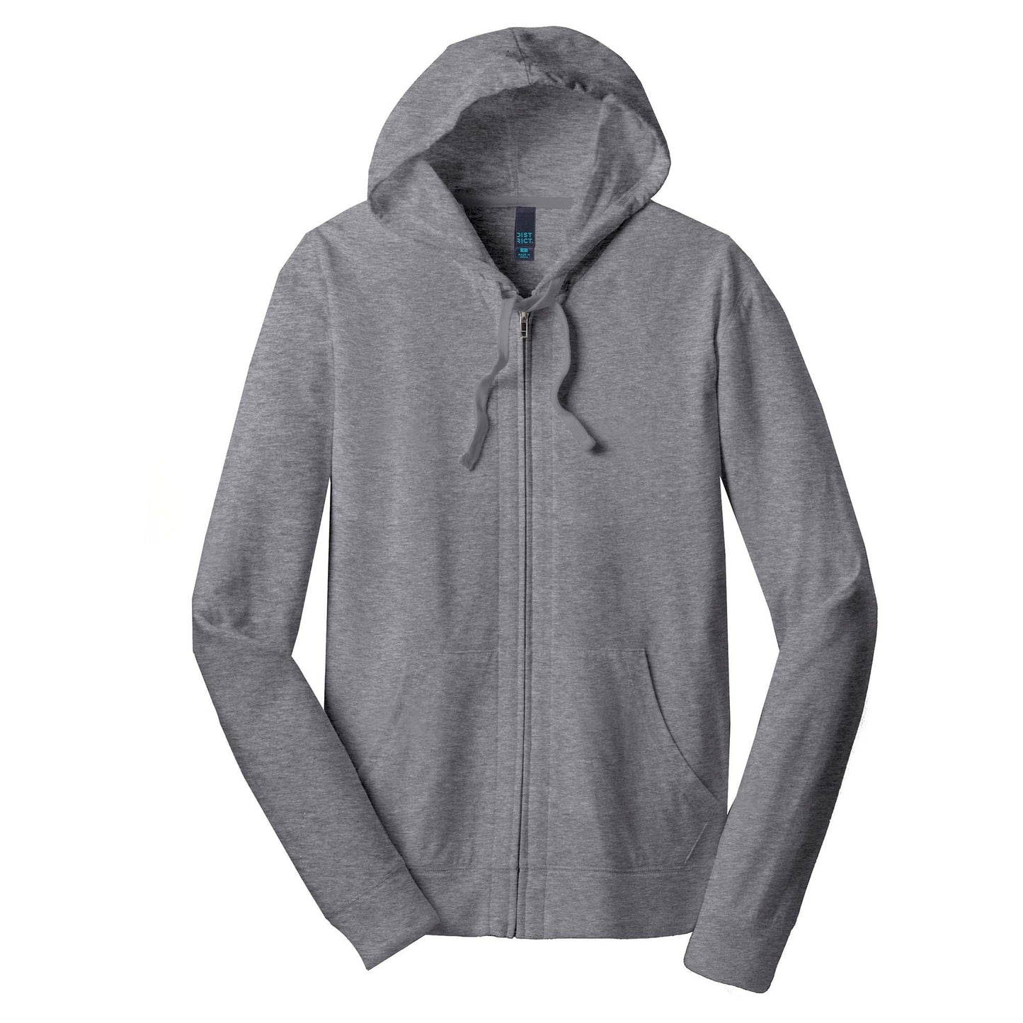 Black Sweatshirts - District - Cozy Zip Hoodie