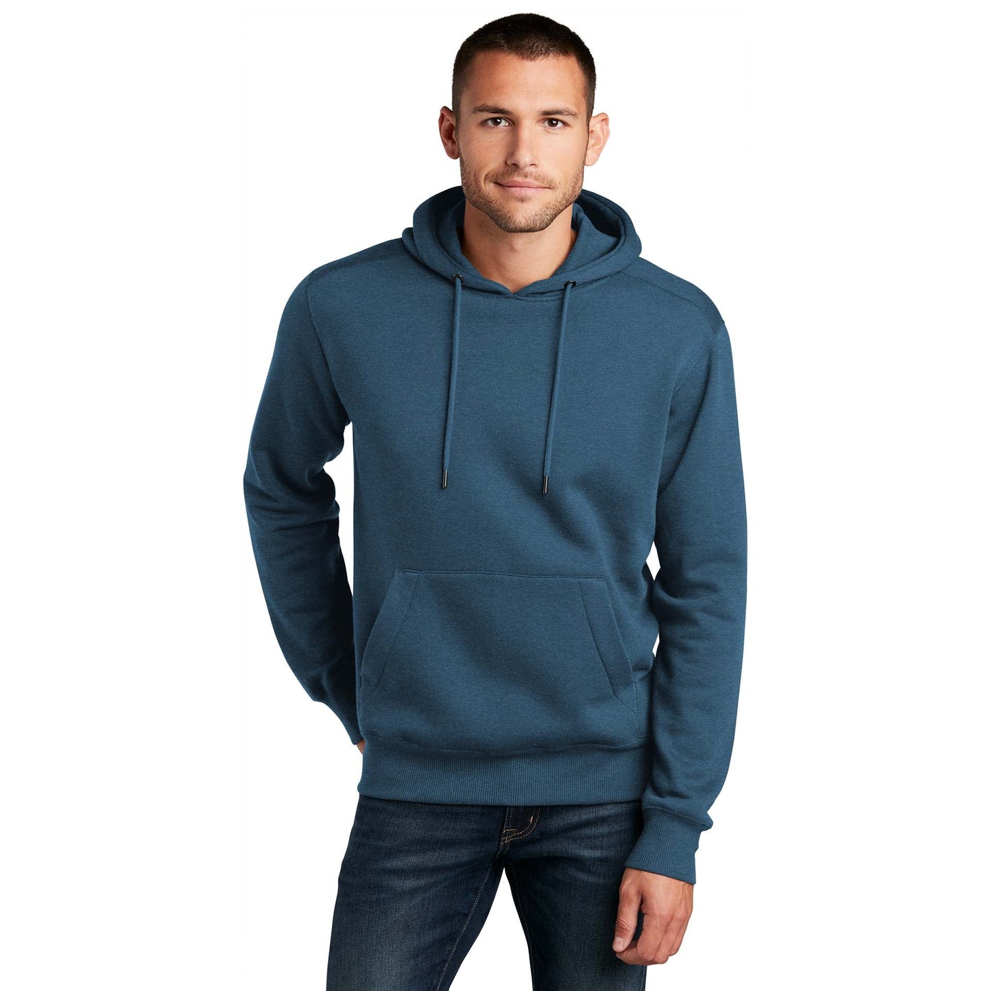 Jet Black Sweatshirt - District - Cozy Fleece - Soft