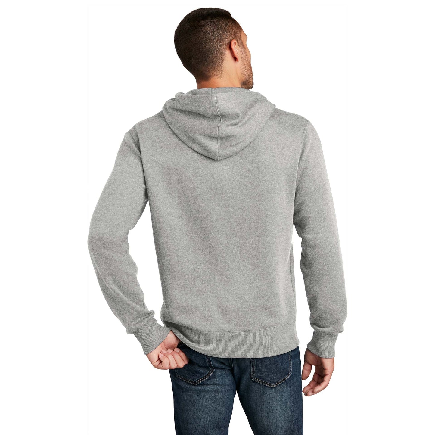 Jet Black Sweatshirt - District - Cozy Fleece - Soft