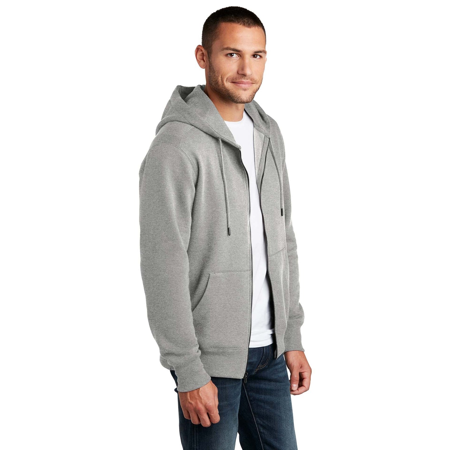 Jet Black Sweatshirt - District - Comfortable Fleece