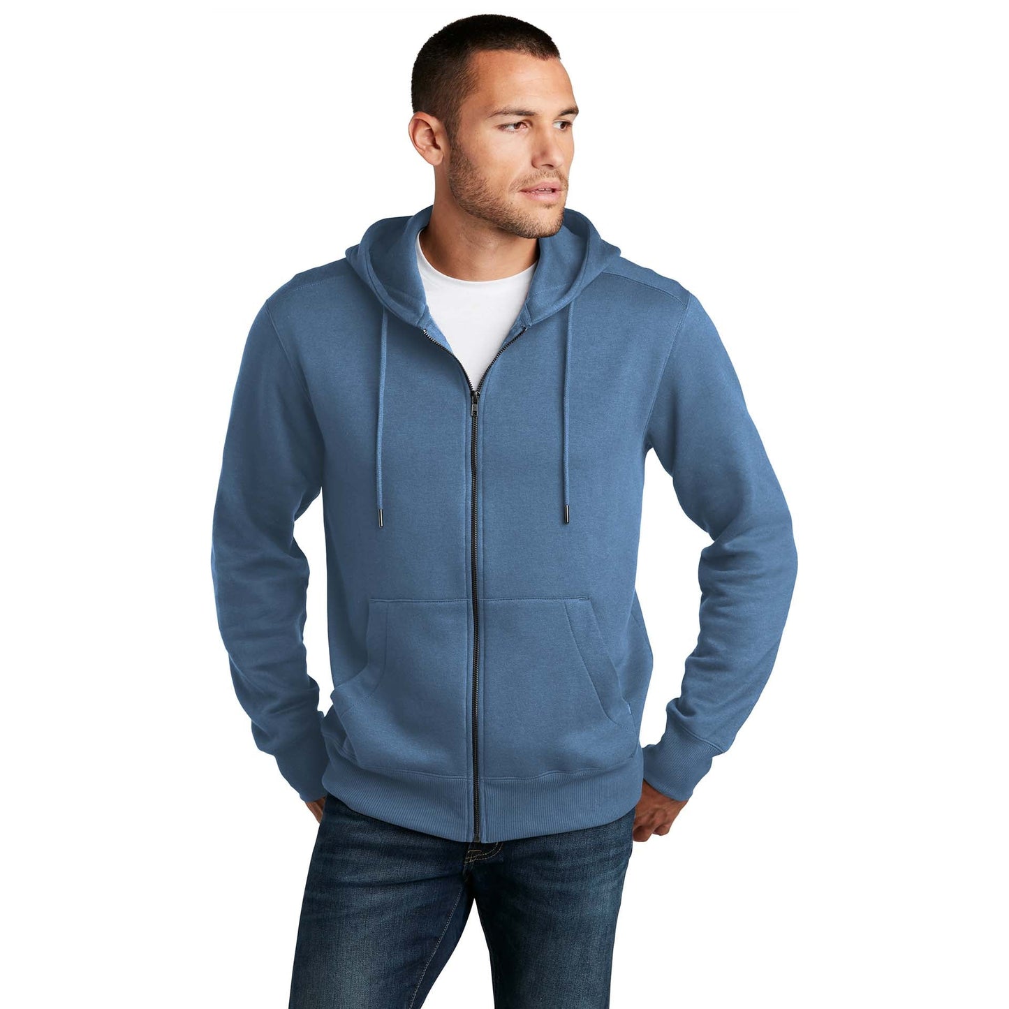 Jet Black Sweatshirt - District - Comfortable Fleece