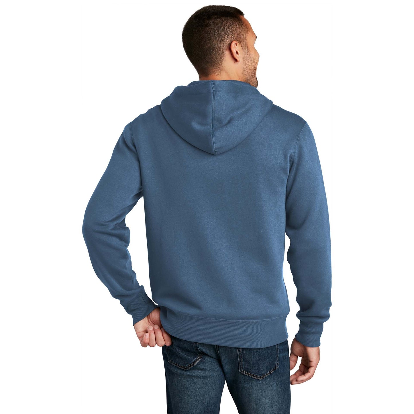 Jet Black Sweatshirt - District - Comfortable Fleece