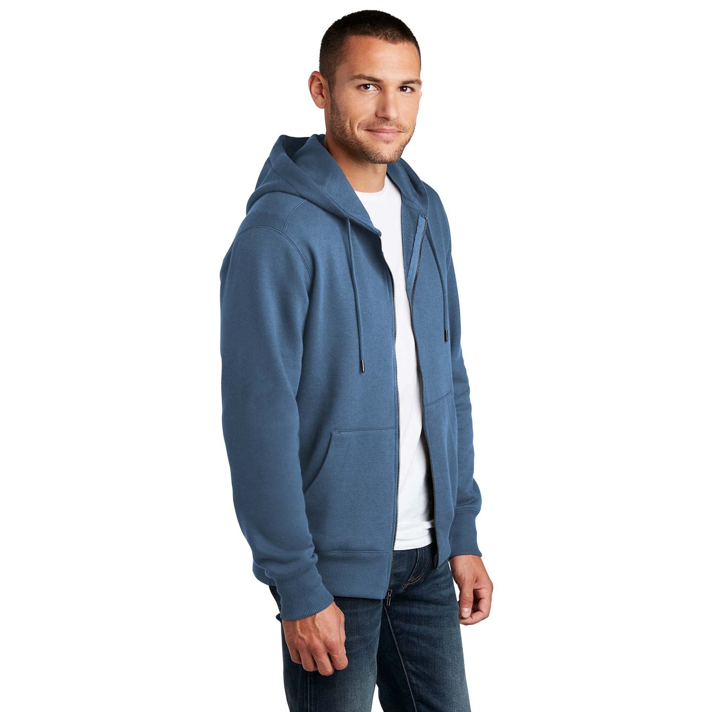 Jet Black Sweatshirt - District - Comfortable Fleece