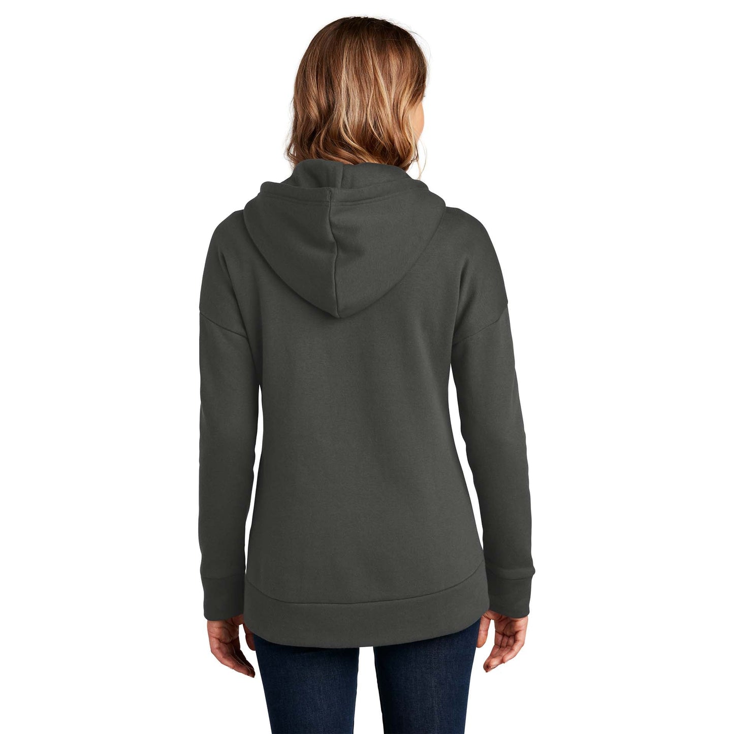 Jet Black Sweatshirt - District - Perfect Fleece Comfort