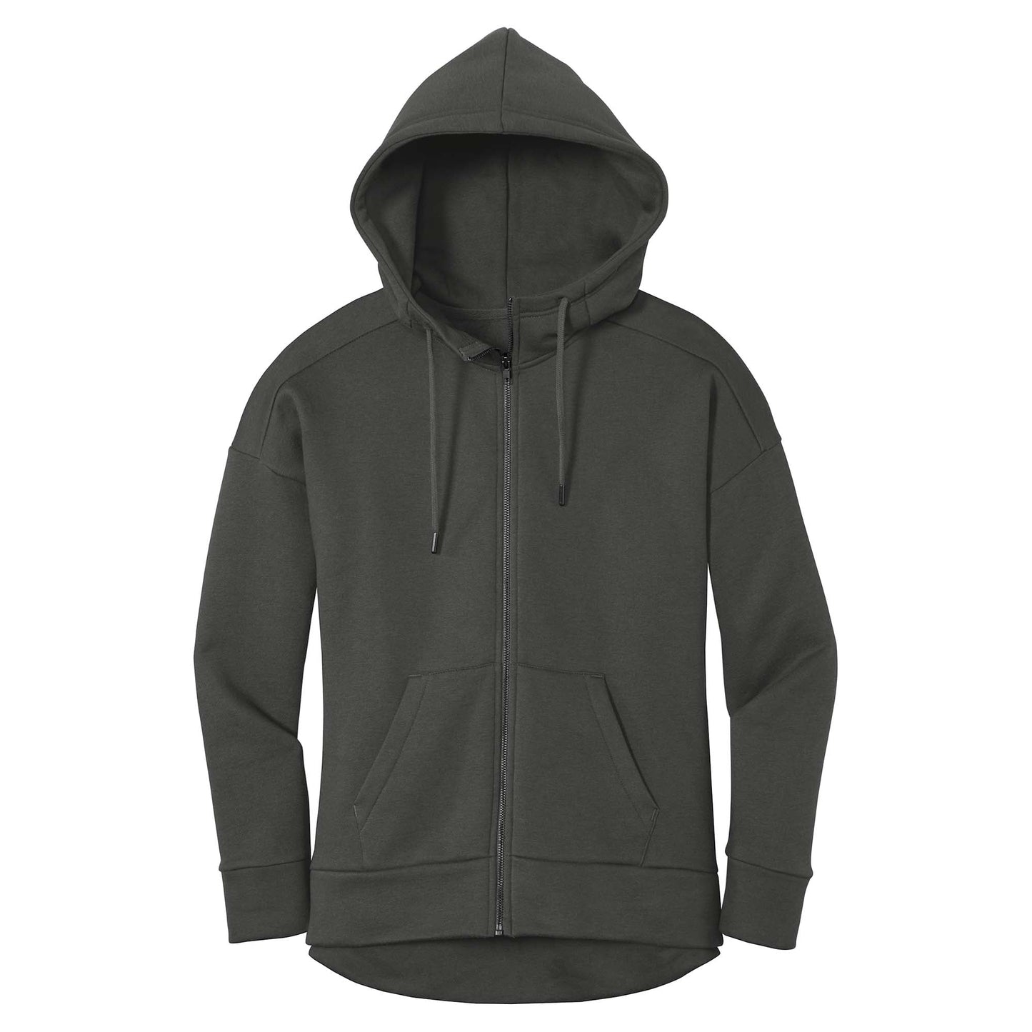 Jet Black Sweatshirt - District - Perfect Fleece Comfort
