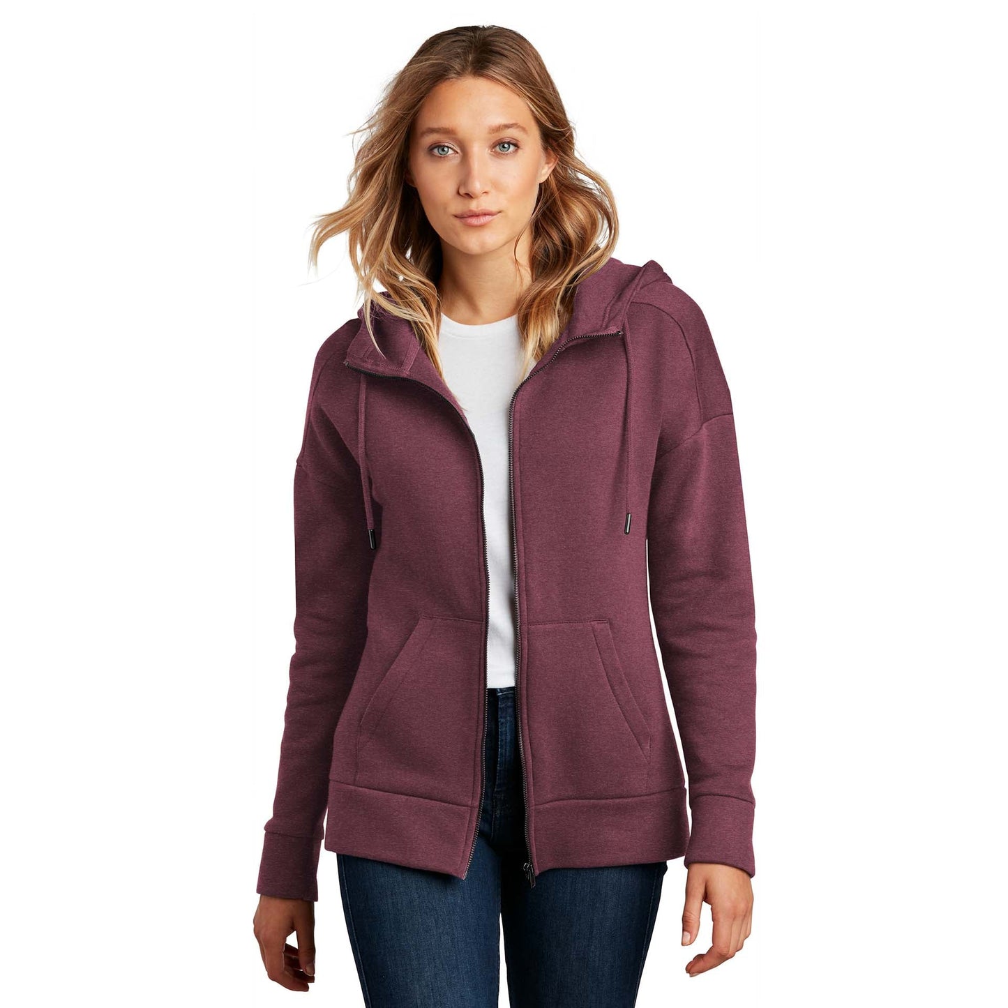 Jet Black Sweatshirt - District - Perfect Fleece Comfort