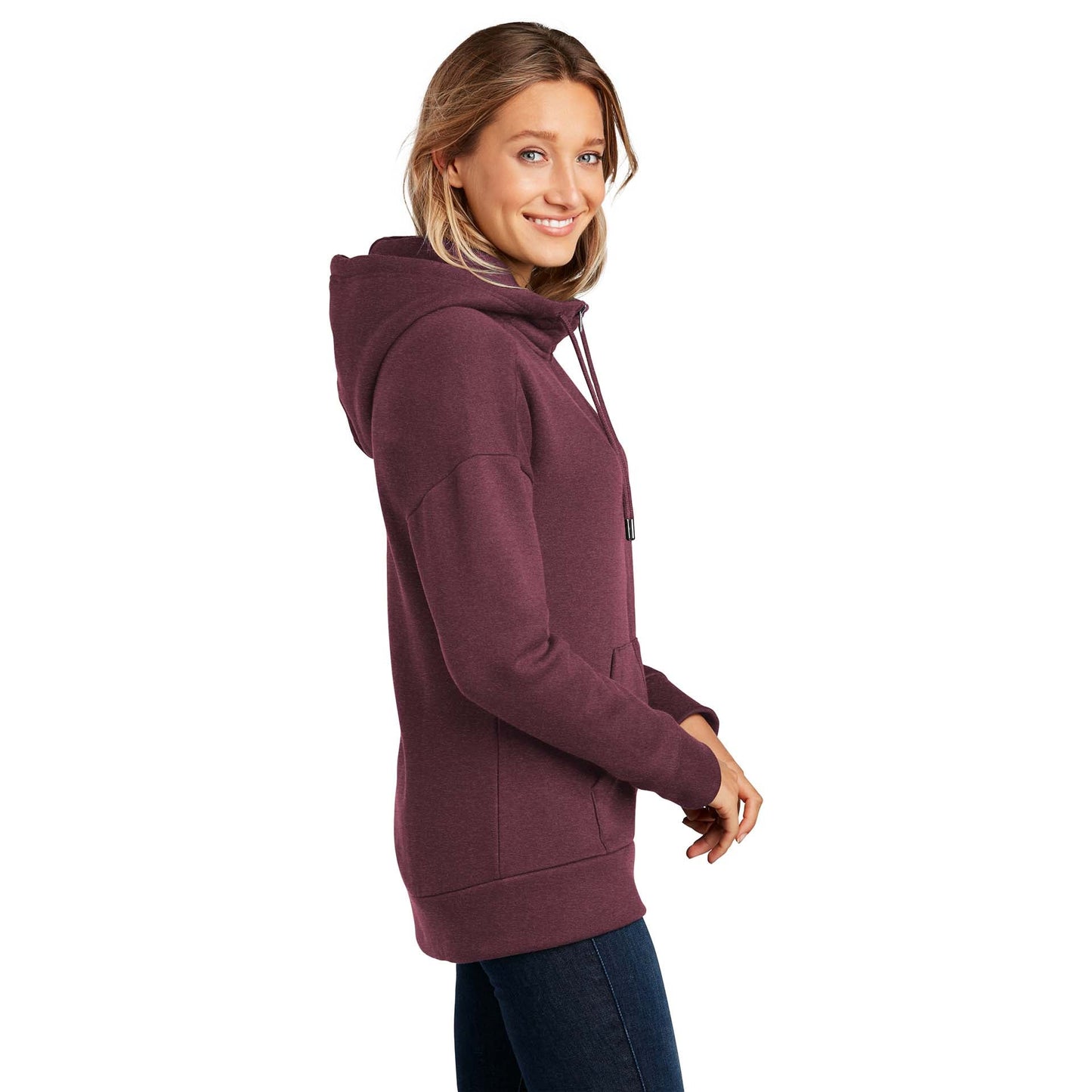 Jet Black Sweatshirt - District - Perfect Fleece Comfort