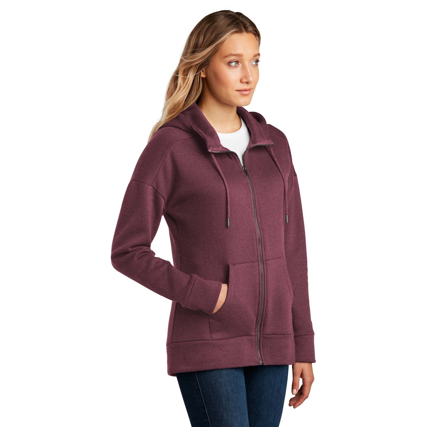 Jet Black Sweatshirt - District - Perfect Fleece Comfort