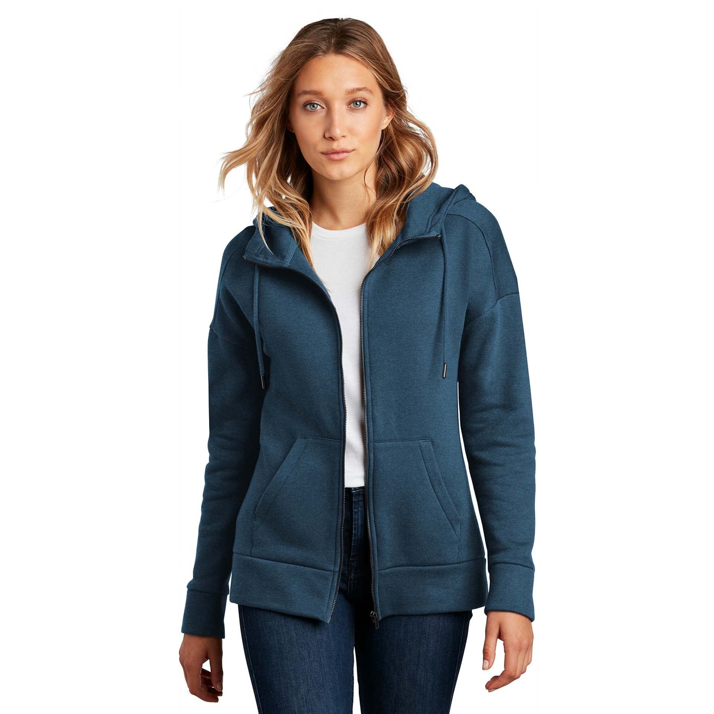 Jet Black Sweatshirt - District - Perfect Fleece Comfort