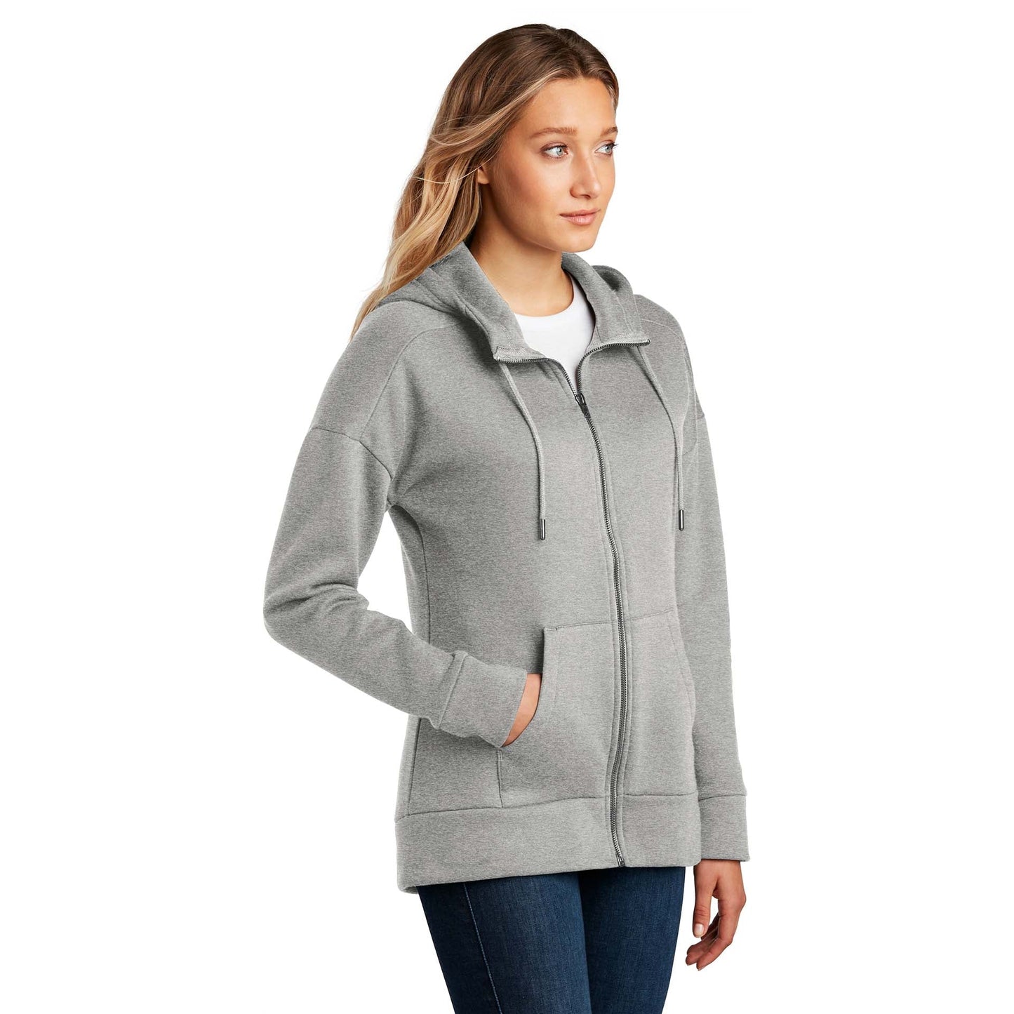 Jet Black Sweatshirt - District - Perfect Fleece Comfort