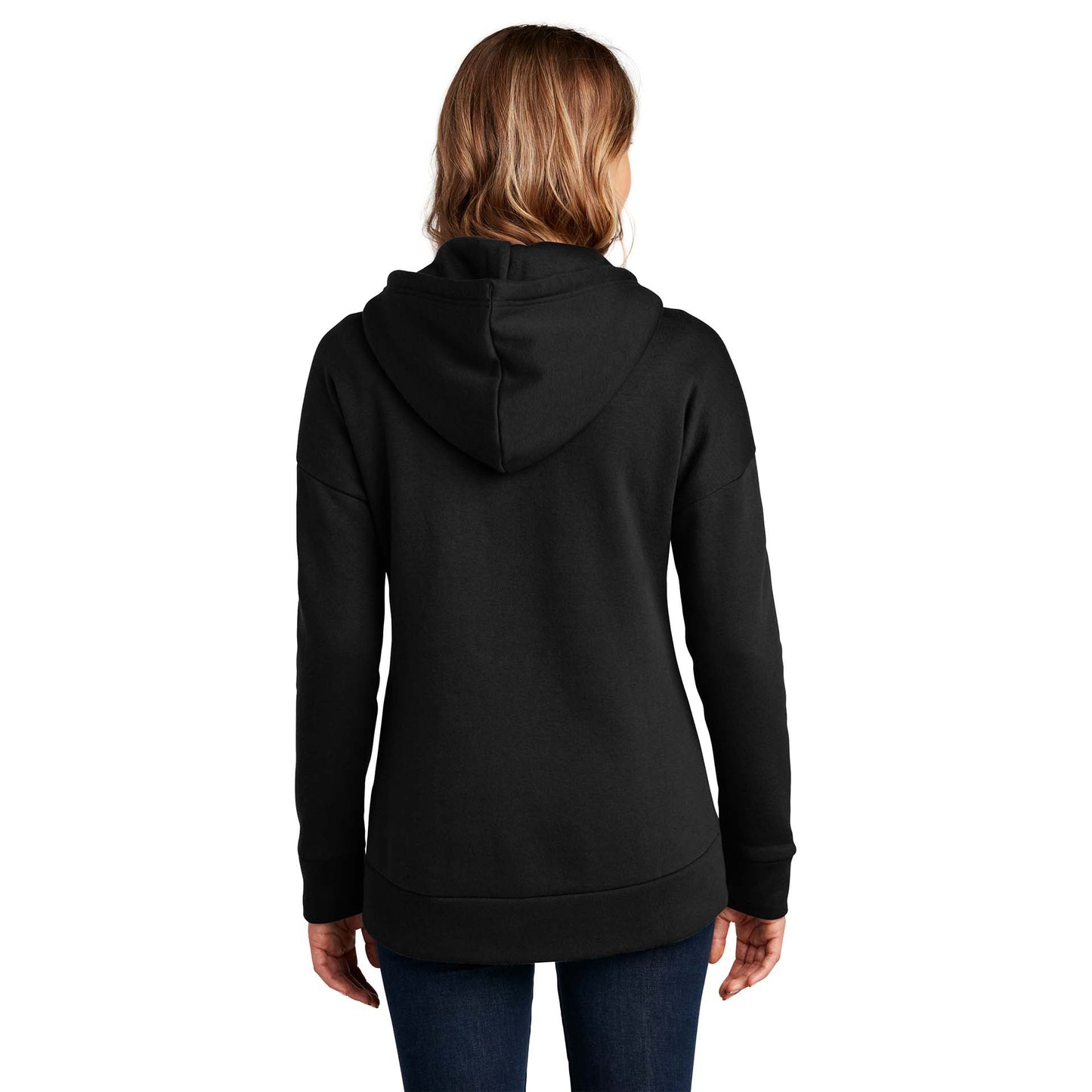Jet Black Sweatshirt - District - Perfect Fleece Comfort