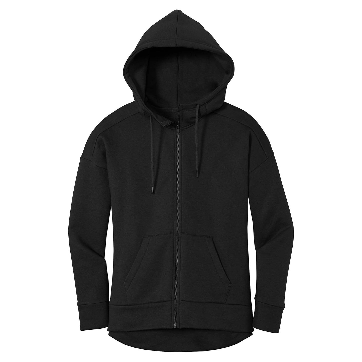 Jet Black Sweatshirt - District - Perfect Fleece Comfort