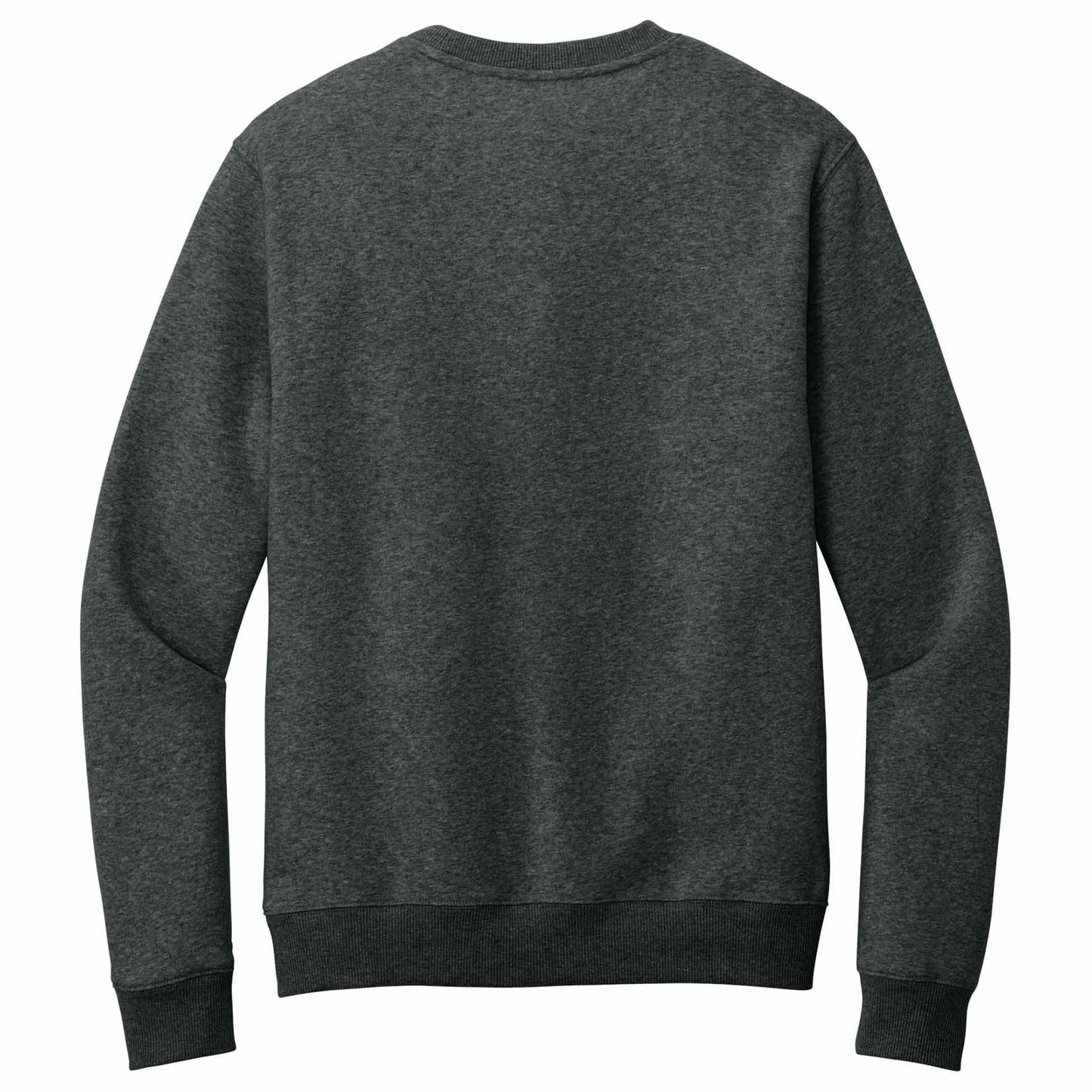 Jet Black Sweatshirt - District - Cozy Fleece - Apparel Softness