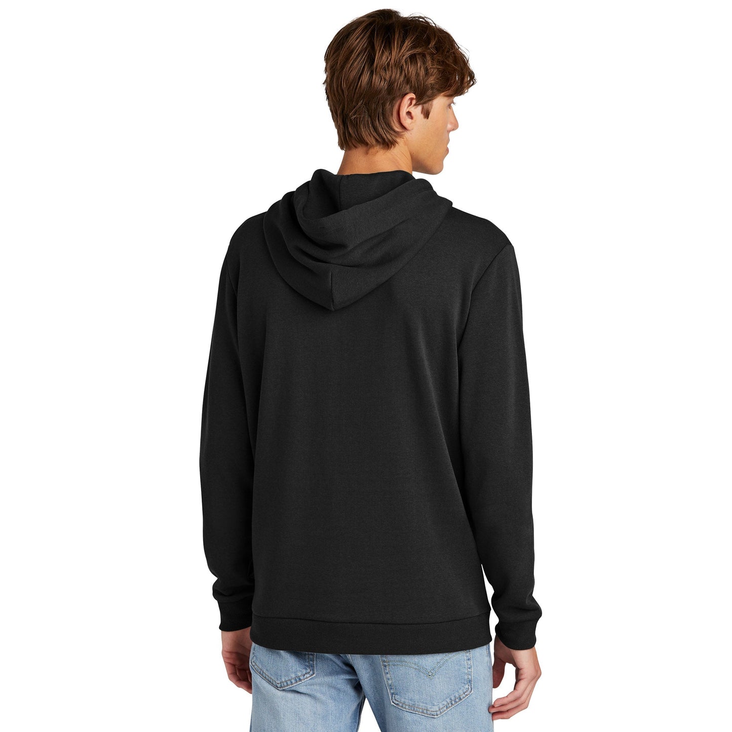 Black Sweatshirt - District - Soft Fleece Hoodie - Stylish Design